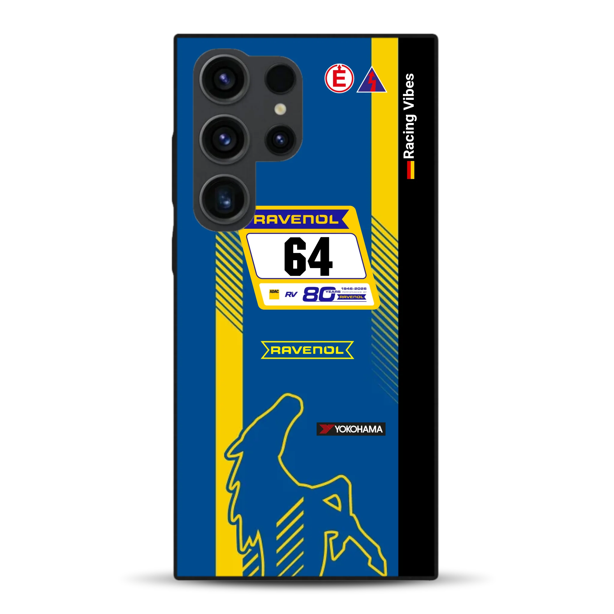 Mustang GT3 NLS 2026 Nürburgring Livery - Individuelle Handyhülle für Samsung