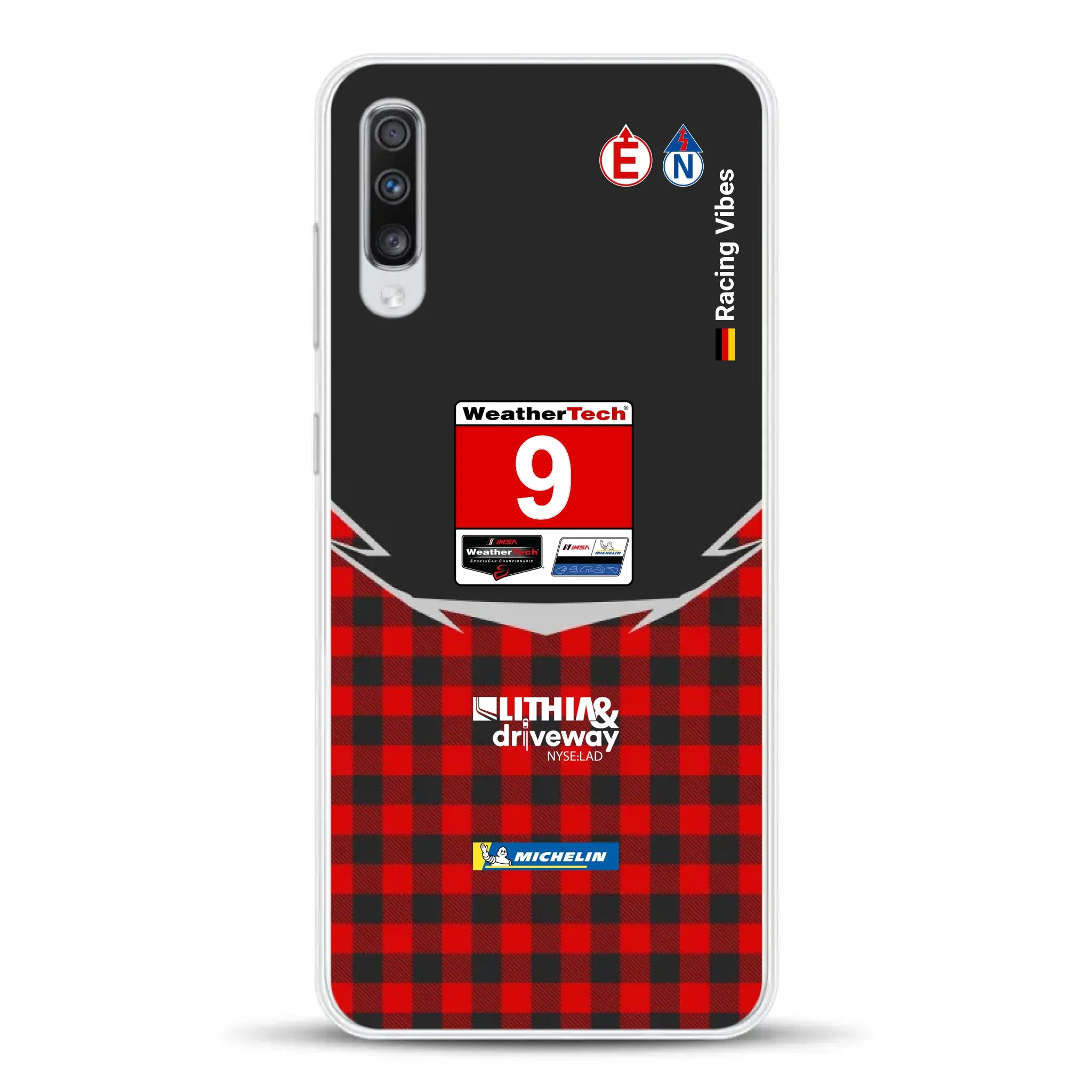 Pfaff Lamborghini Temerario GT3 IMSA 2026 Livery - Custodia per cellulare personalizzata per Samsung