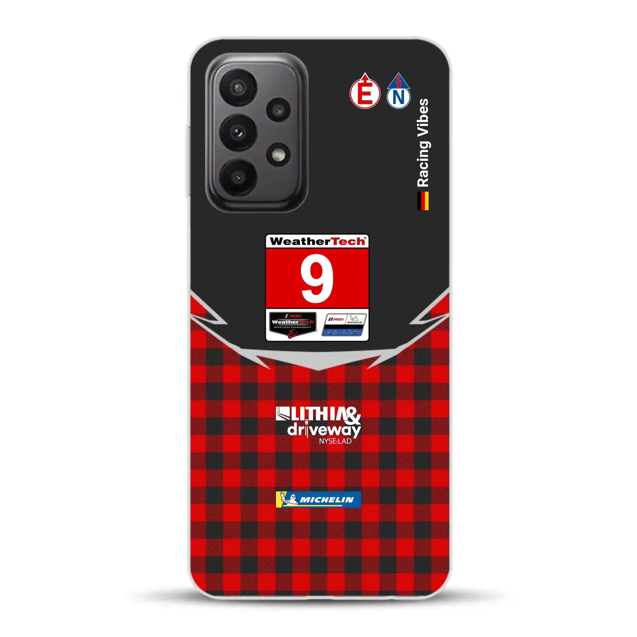 Pfaff Lamborghini Temerario GT3 IMSA 2026 Livery - Individuelle Handyhülle für Samsung