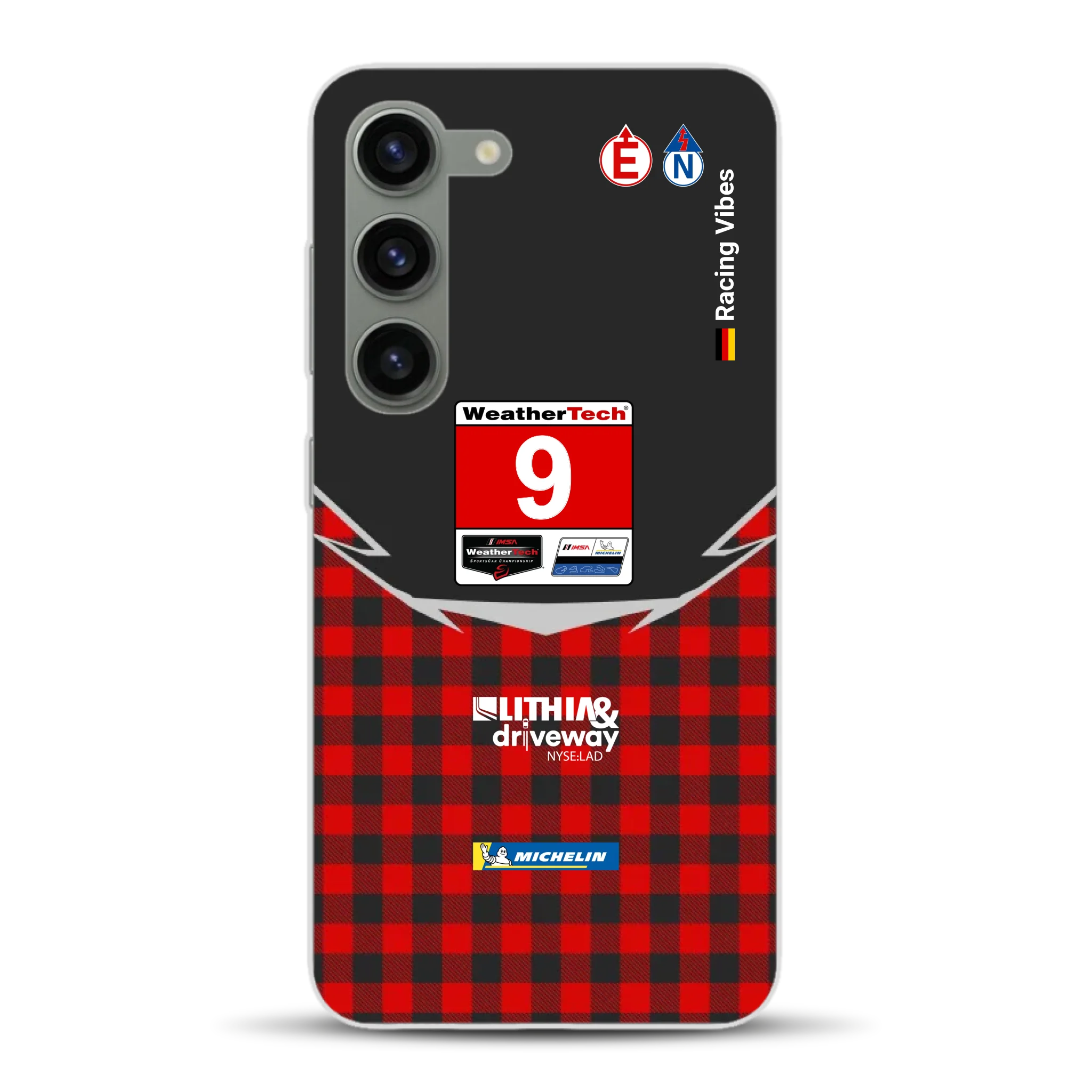 Pfaff Lamborghini Temerario GT3 IMSA 2026 Livery - Individuelle Handyhülle für Samsung