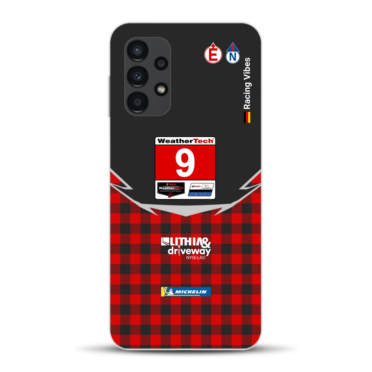 Pfaff Lamborghini Temerario GT3 IMSA 2026 Livery - Custodia per cellulare personalizzata per Samsung