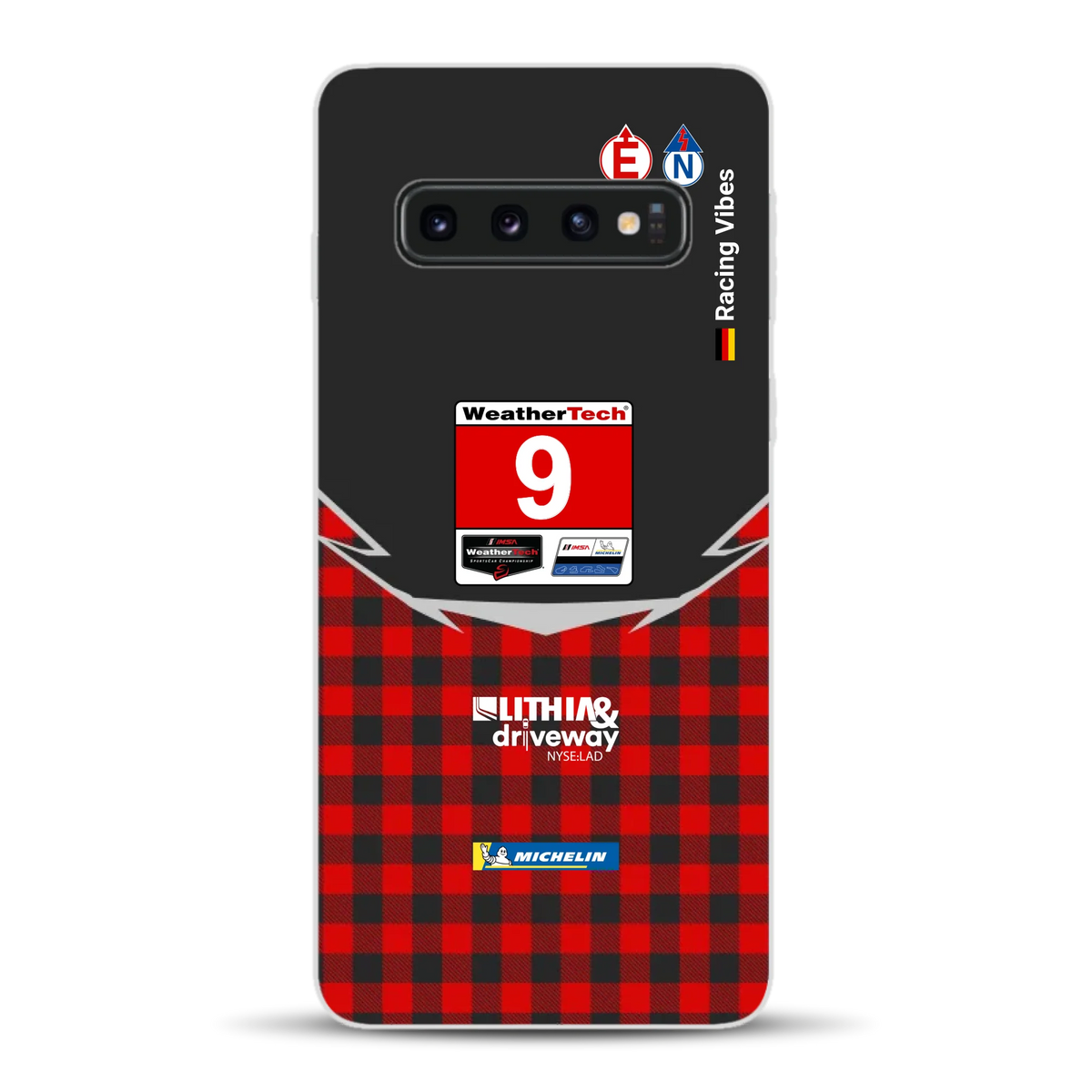 Pfaff Lamborghini Temerario GT3 IMSA 2026 Livery - Custodia per cellulare personalizzata per Samsung