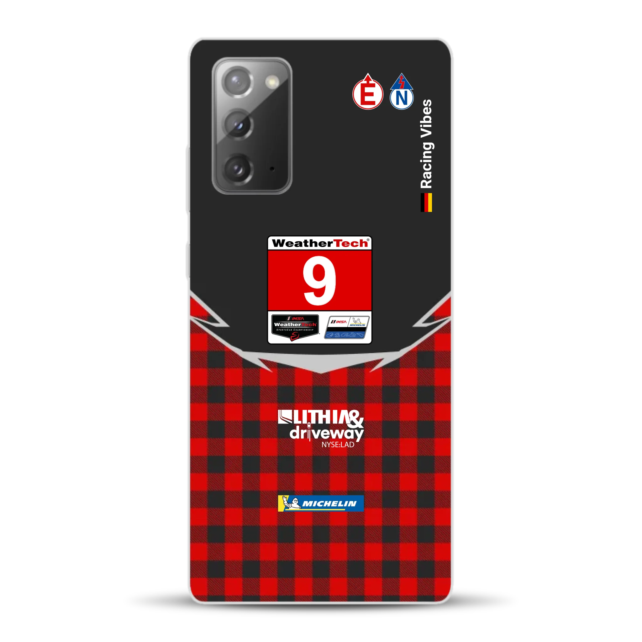 Pfaff Lamborghini Temerario GT3 IMSA 2026 Livery - Custodia per cellulare personalizzata per Samsung