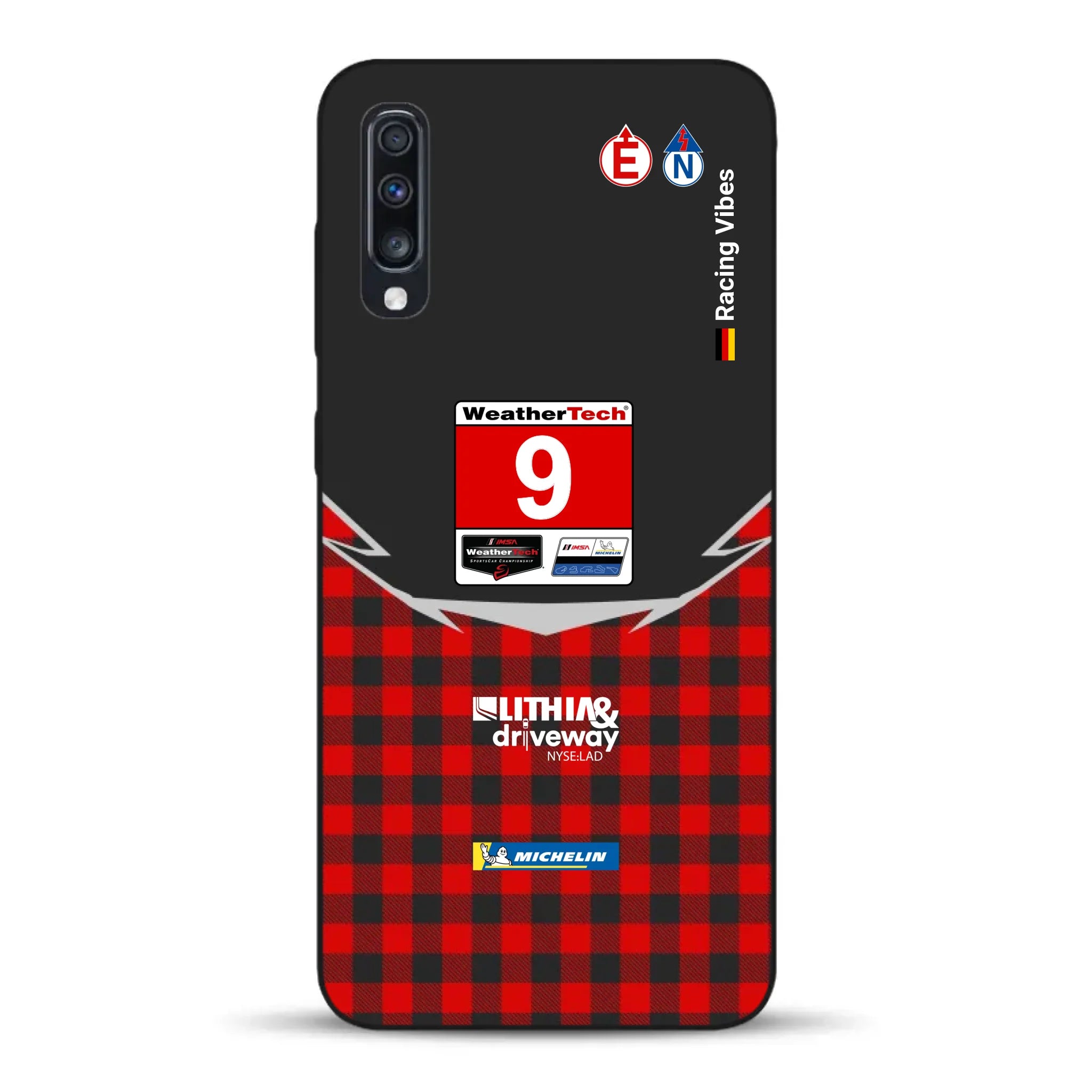Pfaff Lamborghini Temerario GT3 IMSA 2026 Livery - Custodia per cellulare personalizzata per Samsung