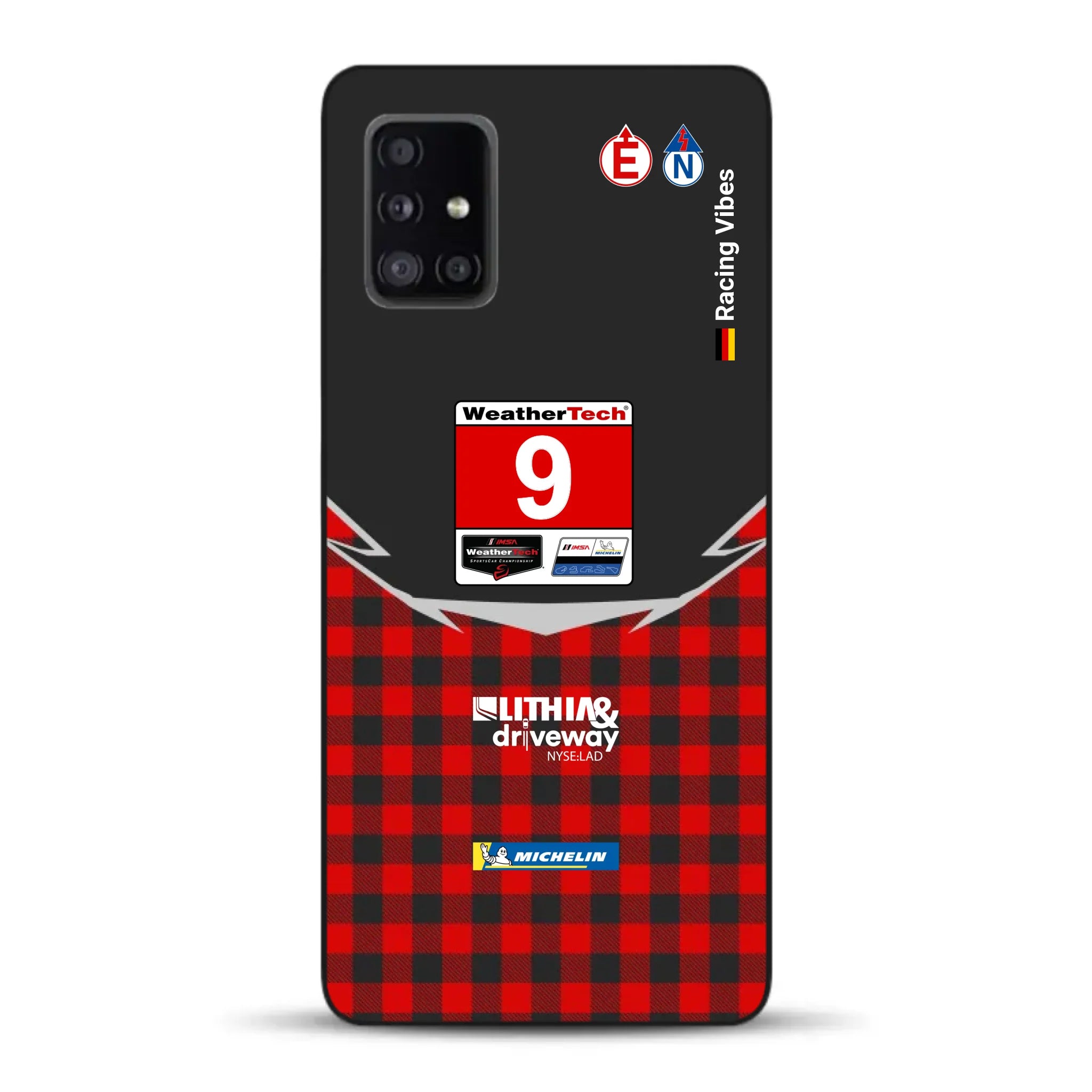 Pfaff Lamborghini Temerario GT3 IMSA 2026 Livery - Custodia per cellulare personalizzata per Samsung