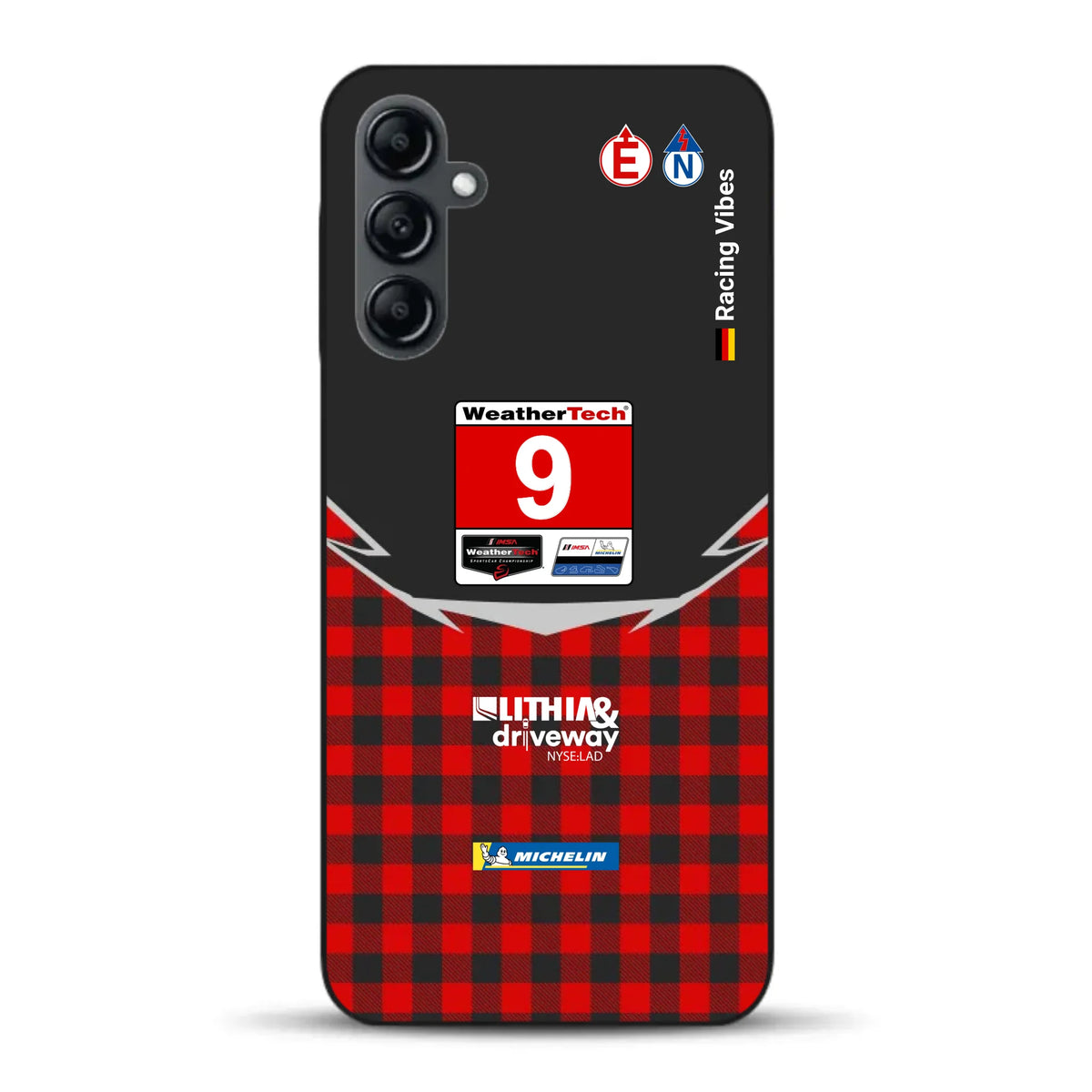 Pfaff Lamborghini Temerario GT3 IMSA 2026 Livery - Custodia per cellulare personalizzata per Samsung