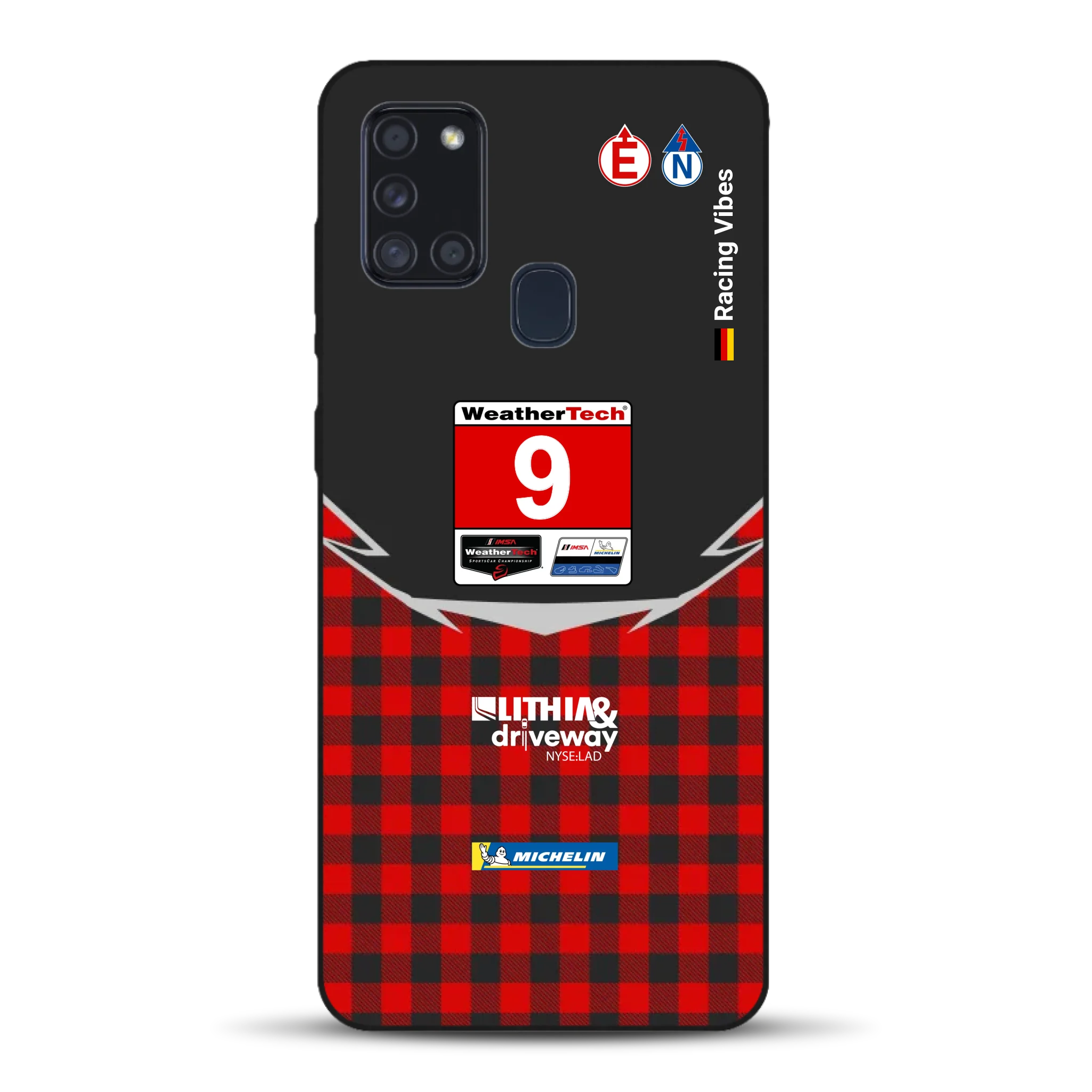 Pfaff Lamborghini Temerario GT3 IMSA 2026 Livery - Custodia per cellulare personalizzata per Samsung