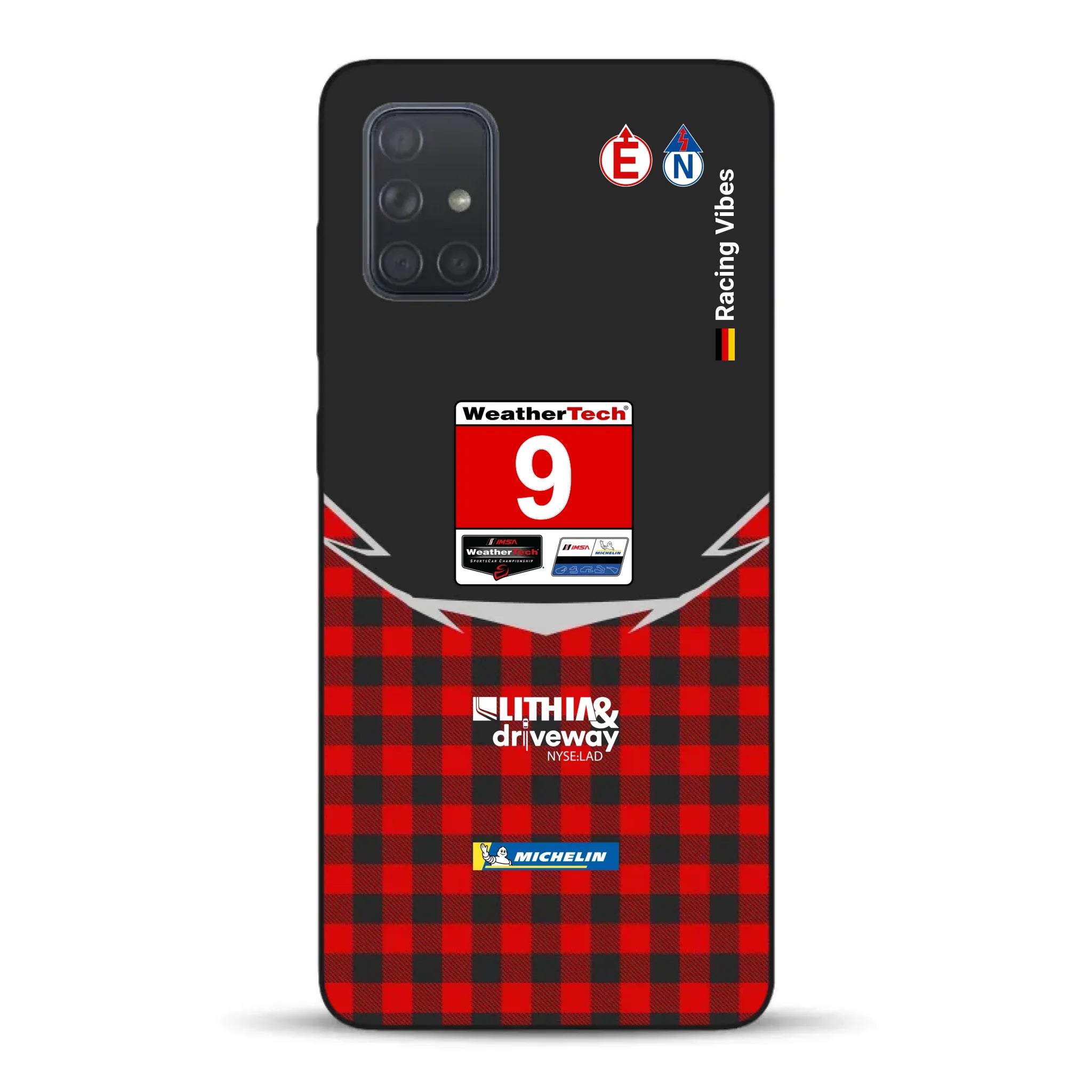 Pfaff Lamborghini Temerario GT3 IMSA 2026 Livery - Custodia per cellulare personalizzata per Samsung