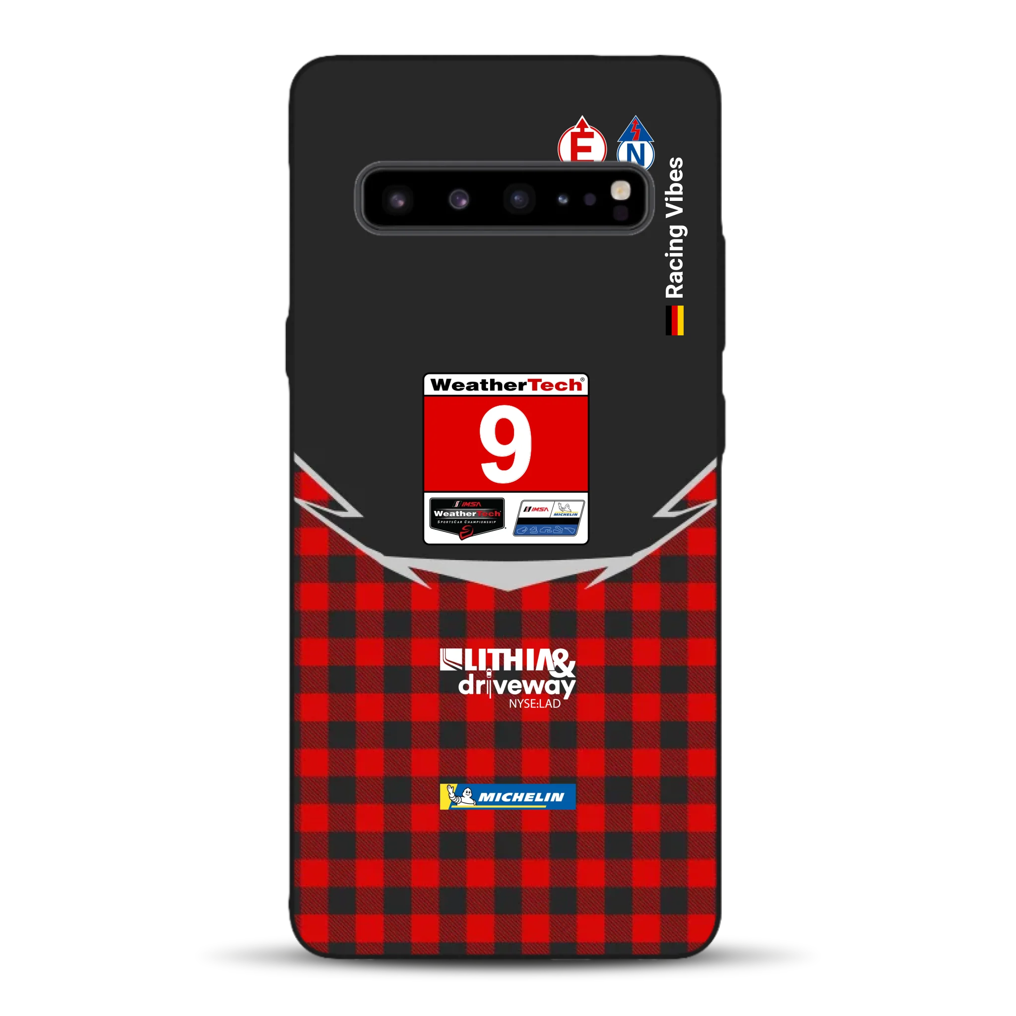 Pfaff Lamborghini Temerario GT3 IMSA 2026 Livery - Custodia per cellulare personalizzata per Samsung