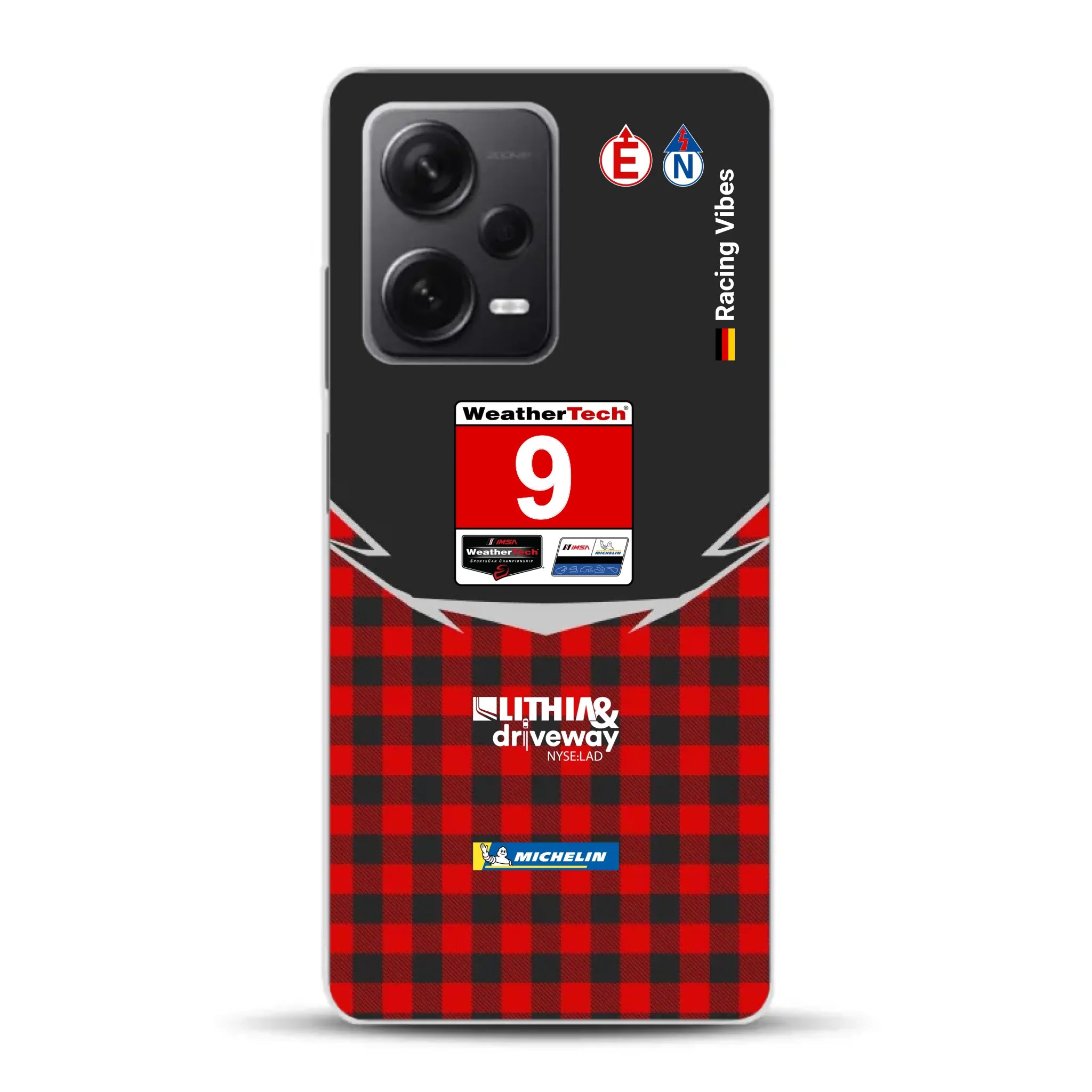 Pfaff Lamborghini Temerario GT3 IMSA 2026 Livery - Custodia per cellulare personalizzata per Xiaomi