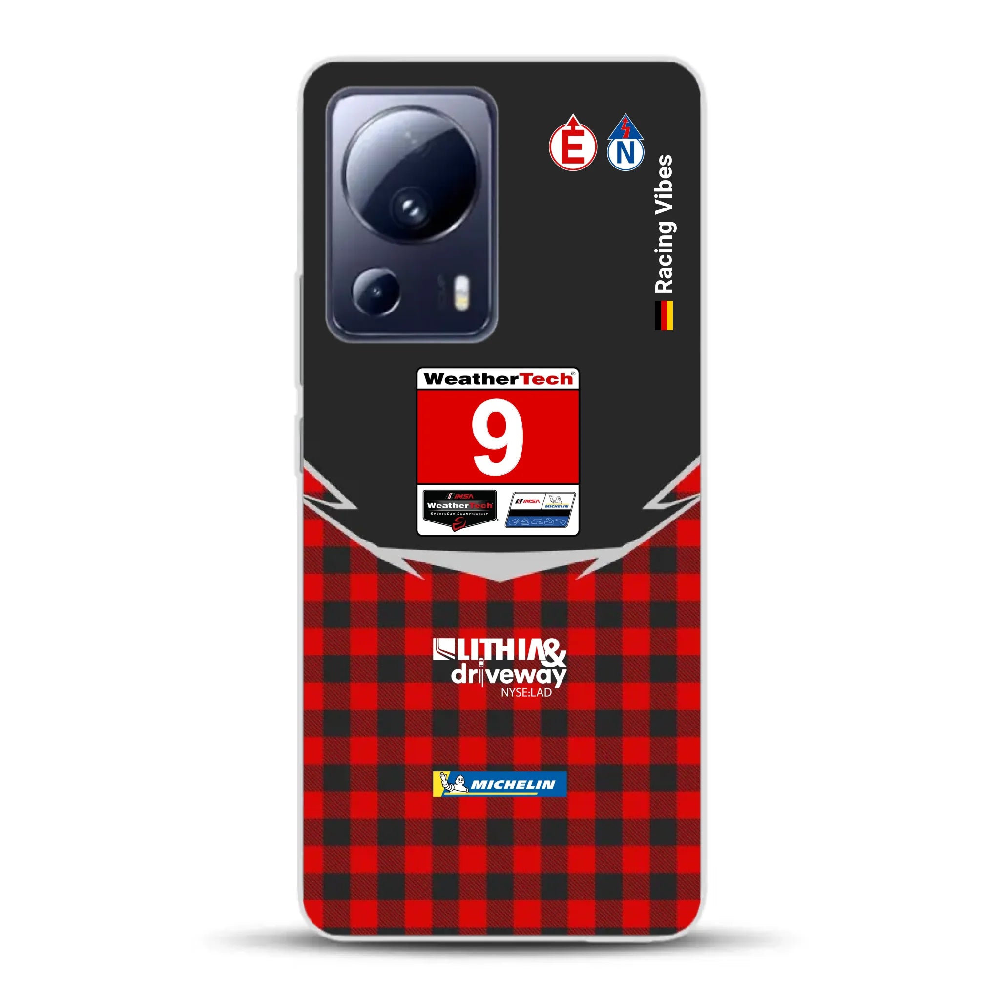 Pfaff Lamborghini Temerario GT3 IMSA 2026 Livery - Custodia per cellulare personalizzata per Xiaomi