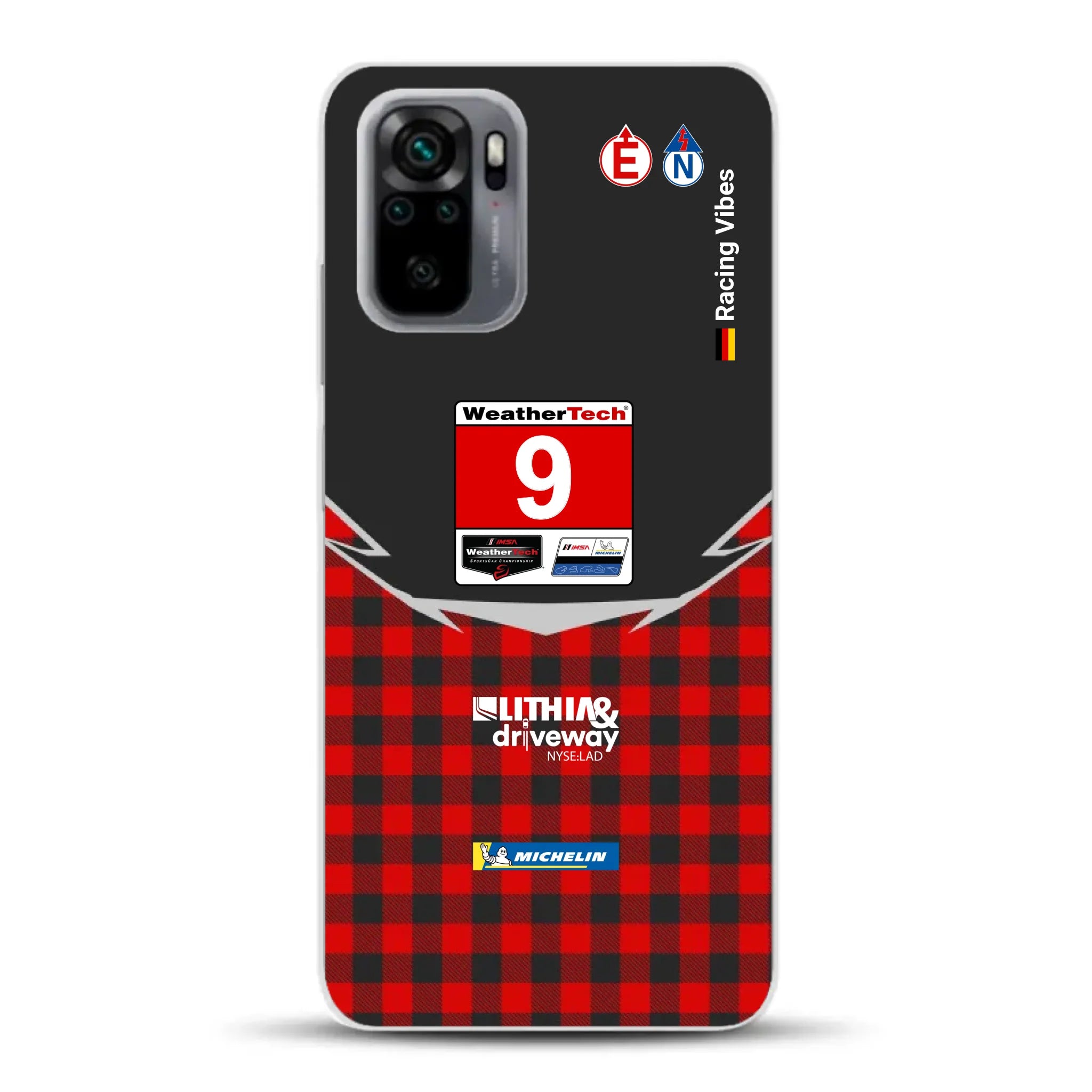 Pfaff Lamborghini Temerario GT3 IMSA 2026 Livery - Custodia per cellulare personalizzata per Xiaomi