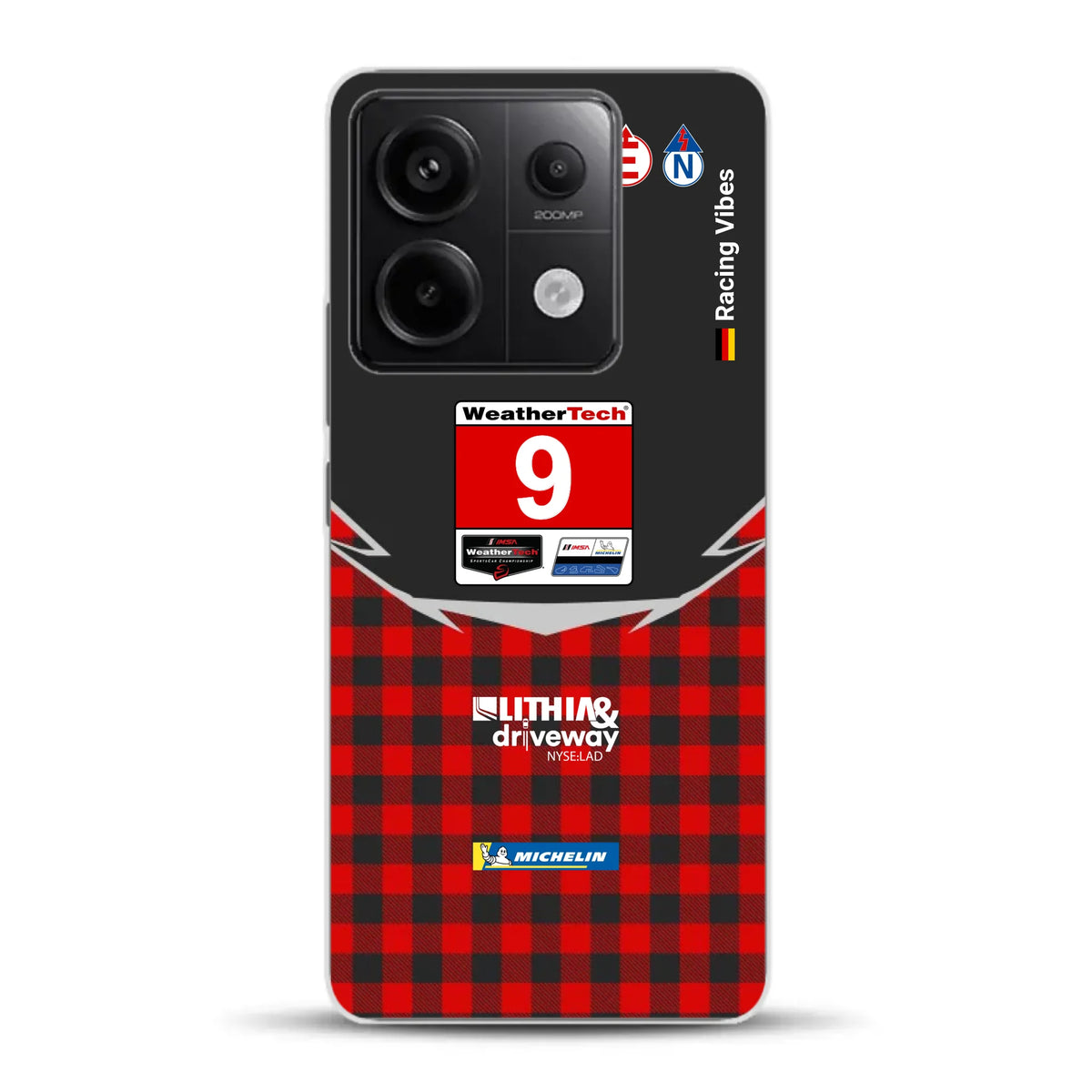Pfaff Lamborghini Temerario GT3 IMSA 2026 Livery - Custodia per cellulare personalizzata per Xiaomi