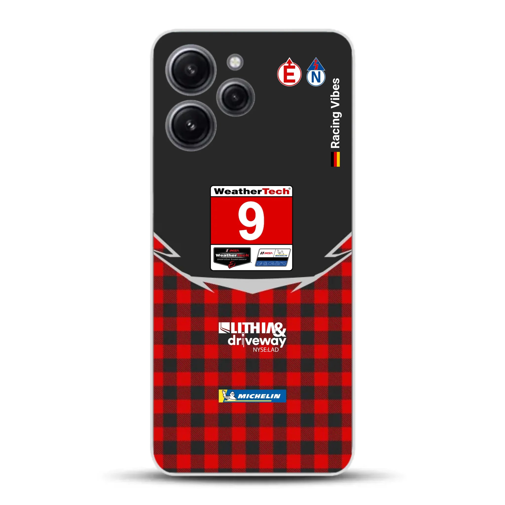 Pfaff Lamborghini Temerario GT3 IMSA 2026 Livery - Custodia per cellulare personalizzata per Xiaomi
