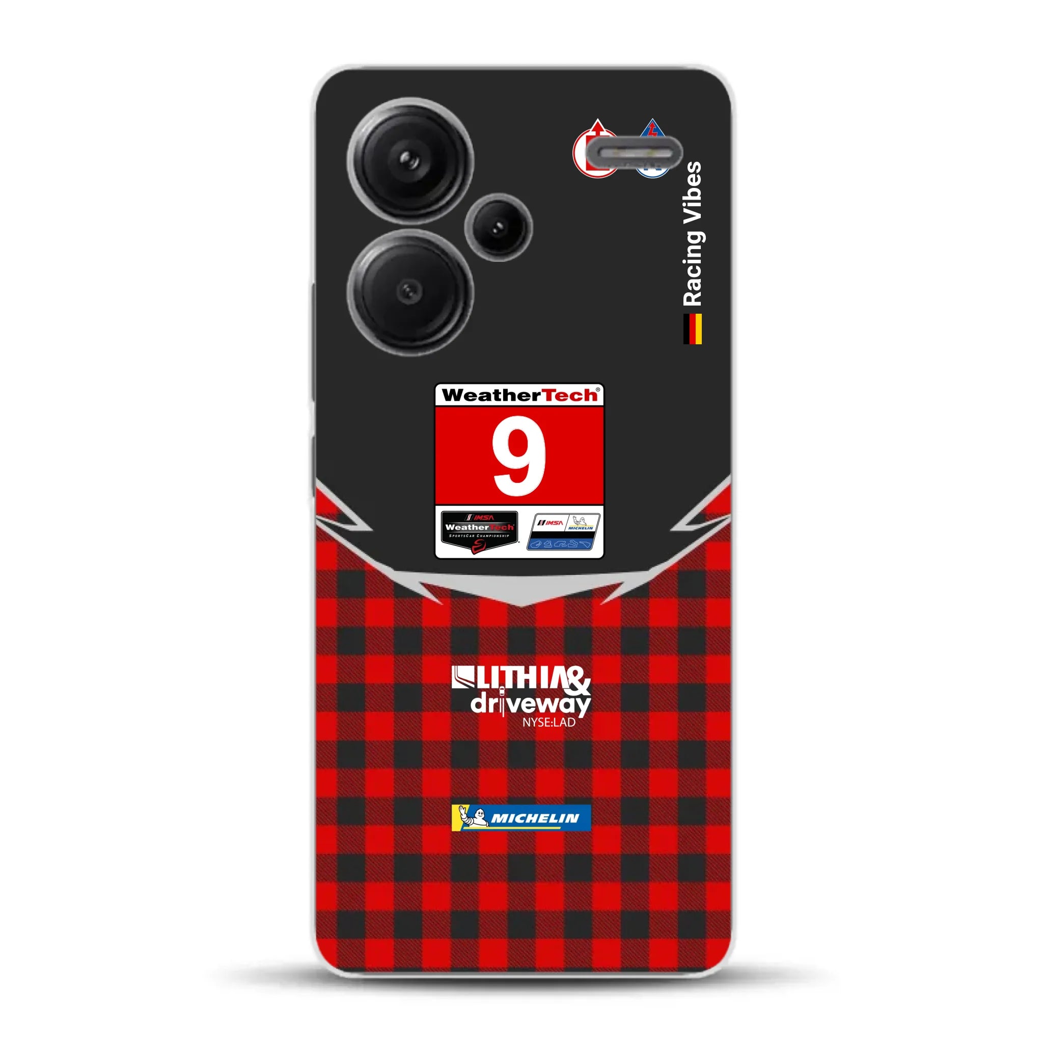 Pfaff Lamborghini Temerario GT3 IMSA 2026 Livery - Custodia per cellulare personalizzata per Xiaomi