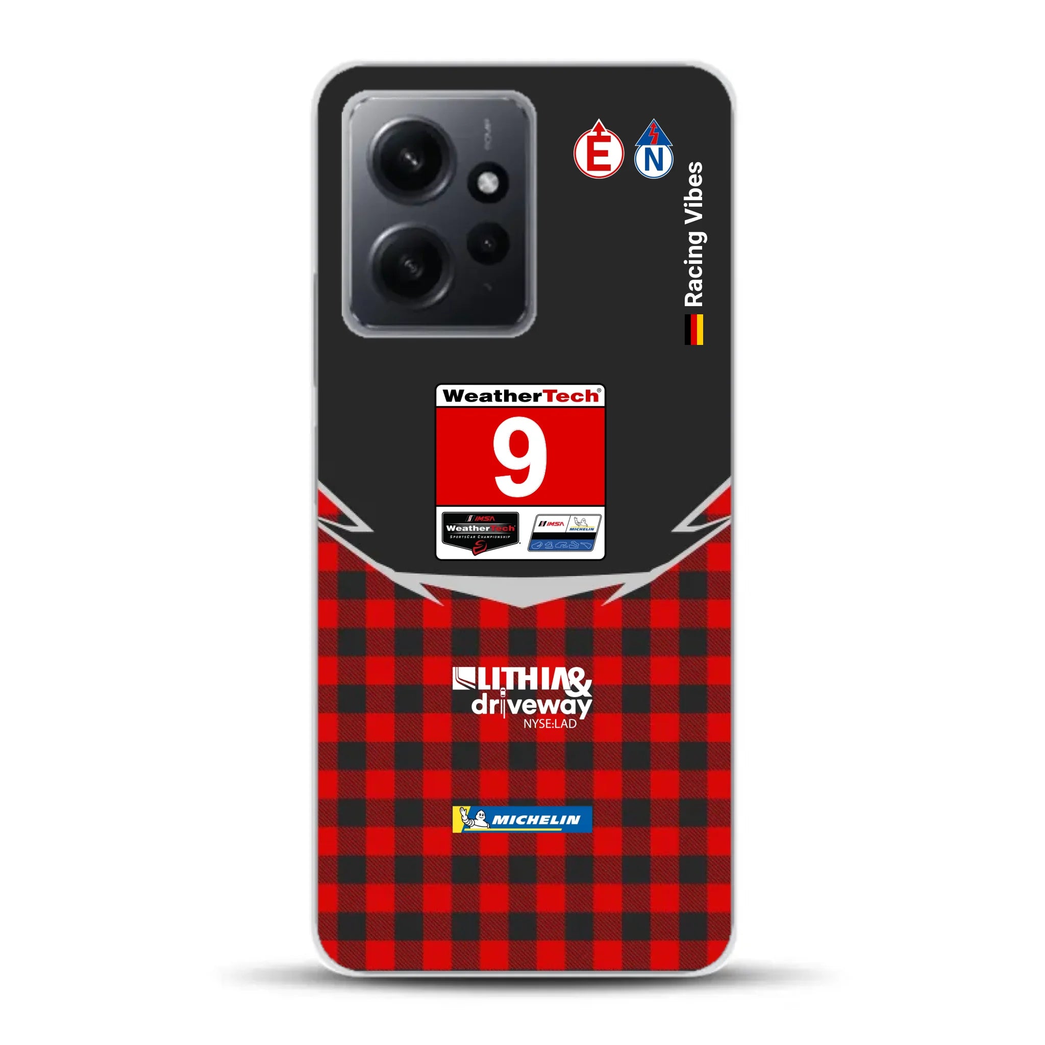 Pfaff Lamborghini Temerario GT3 IMSA 2026 Livery - Custodia per cellulare personalizzata per Xiaomi