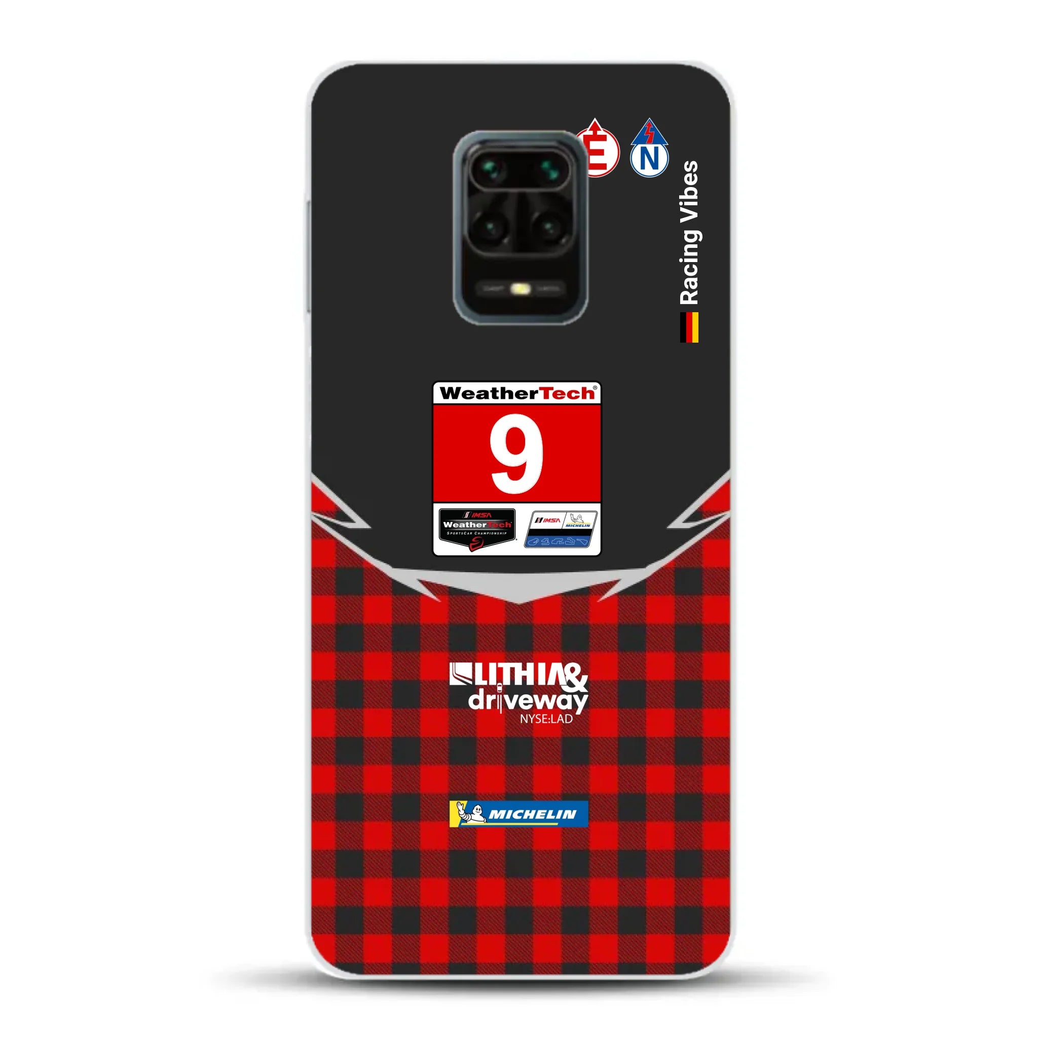 Pfaff Lamborghini Temerario GT3 IMSA 2026 Livery - Custodia per cellulare personalizzata per Xiaomi