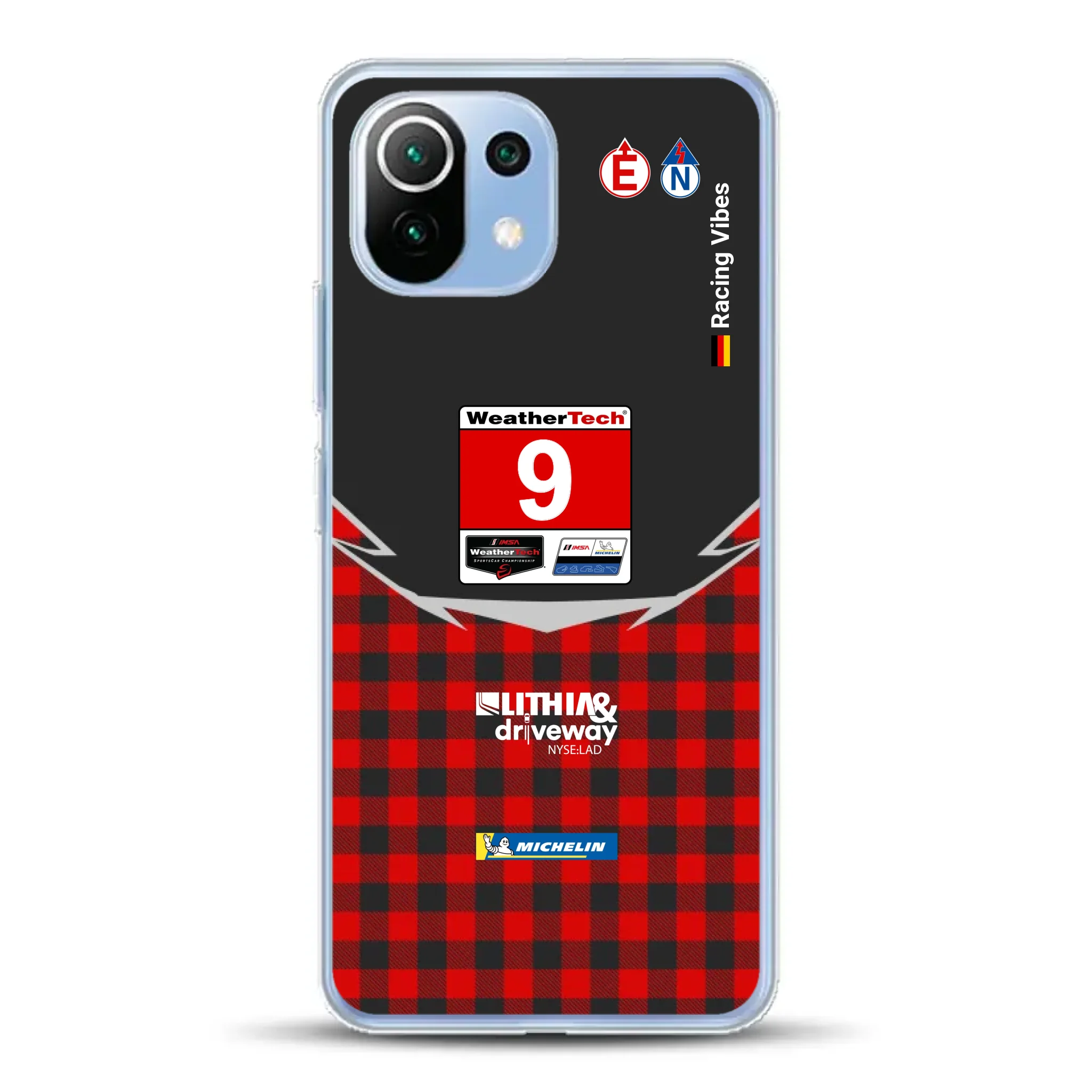 Pfaff Lamborghini Temerario GT3 IMSA 2026 Livery - Custodia per cellulare personalizzata per Xiaomi