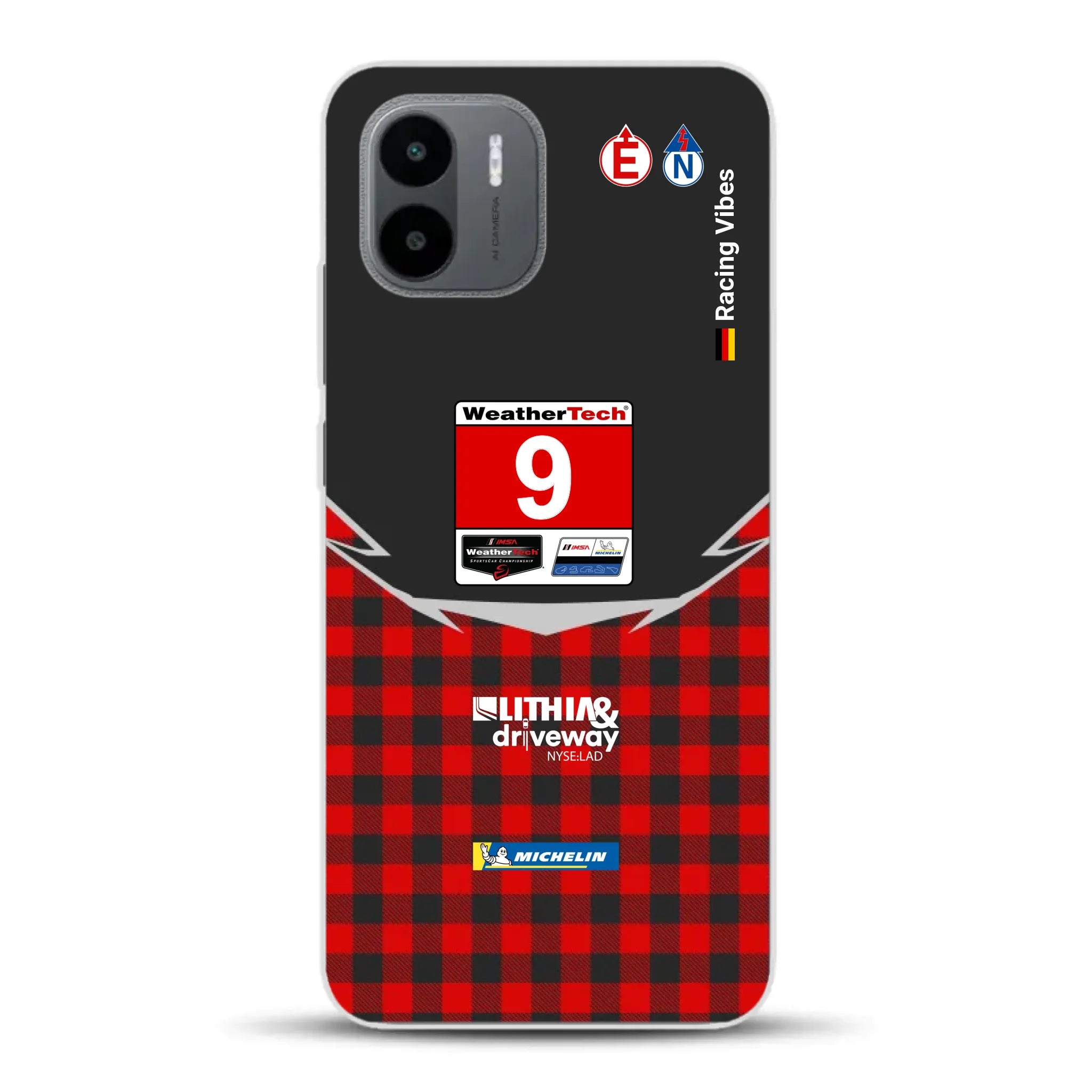 Pfaff Lamborghini Temerario GT3 IMSA 2026 Livery - Custodia per cellulare personalizzata per Xiaomi