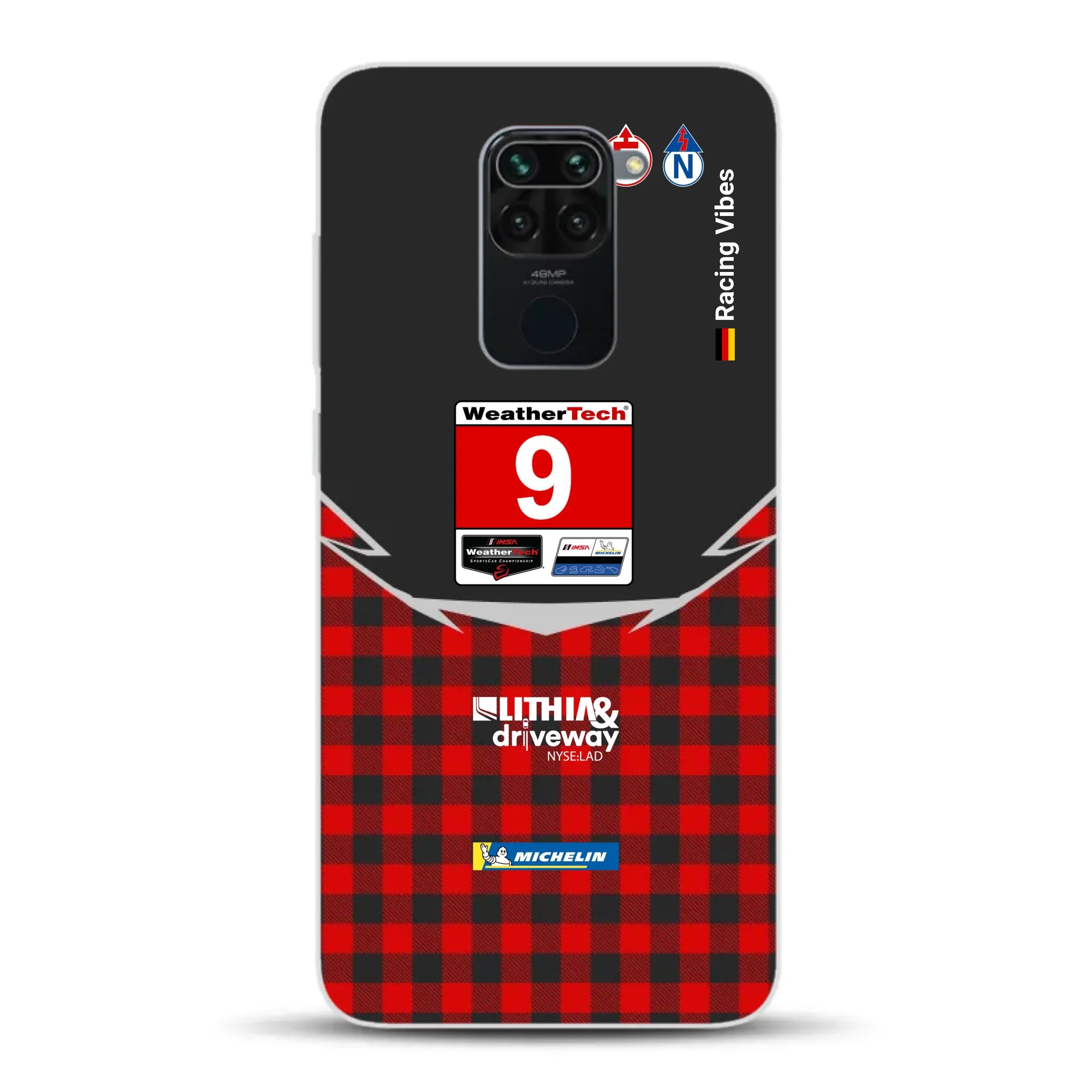 Pfaff Lamborghini Temerario GT3 IMSA 2026 Livery - Custodia per cellulare personalizzata per Xiaomi