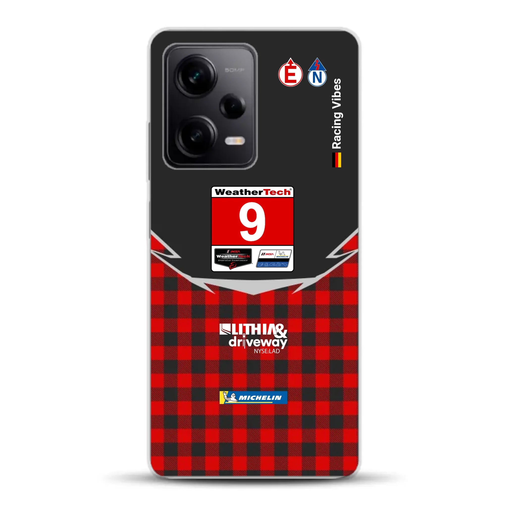 Pfaff Lamborghini Temerario GT3 IMSA 2026 Livery - Custodia per cellulare personalizzata per Xiaomi