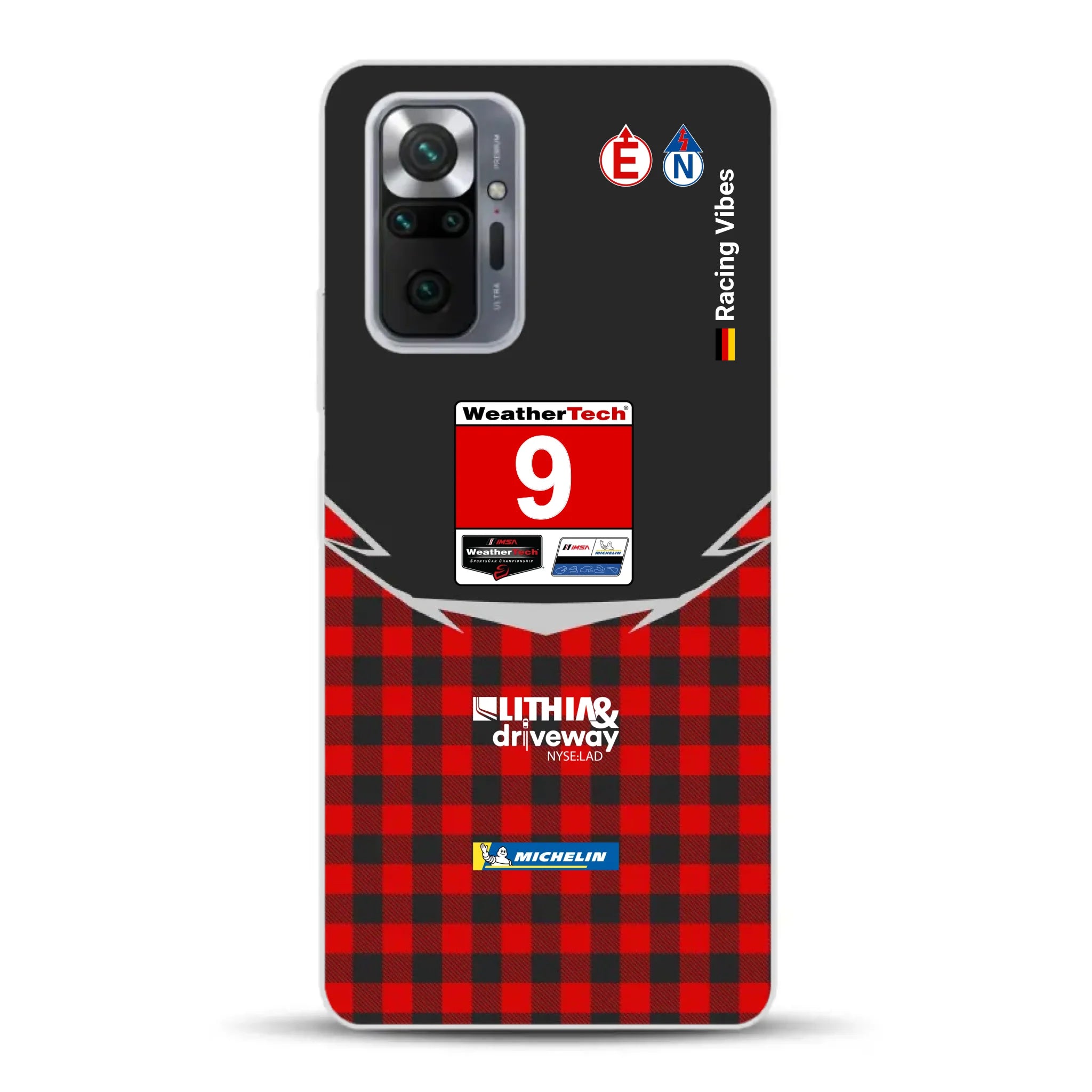 Pfaff Lamborghini Temerario GT3 IMSA 2026 Livery - Custodia per cellulare personalizzata per Xiaomi