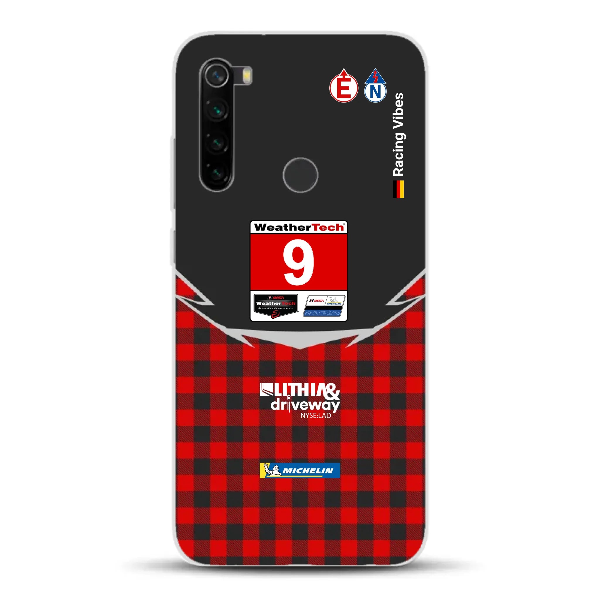 Pfaff Lamborghini Temerario GT3 IMSA 2026 Livery - Custodia per cellulare personalizzata per Xiaomi