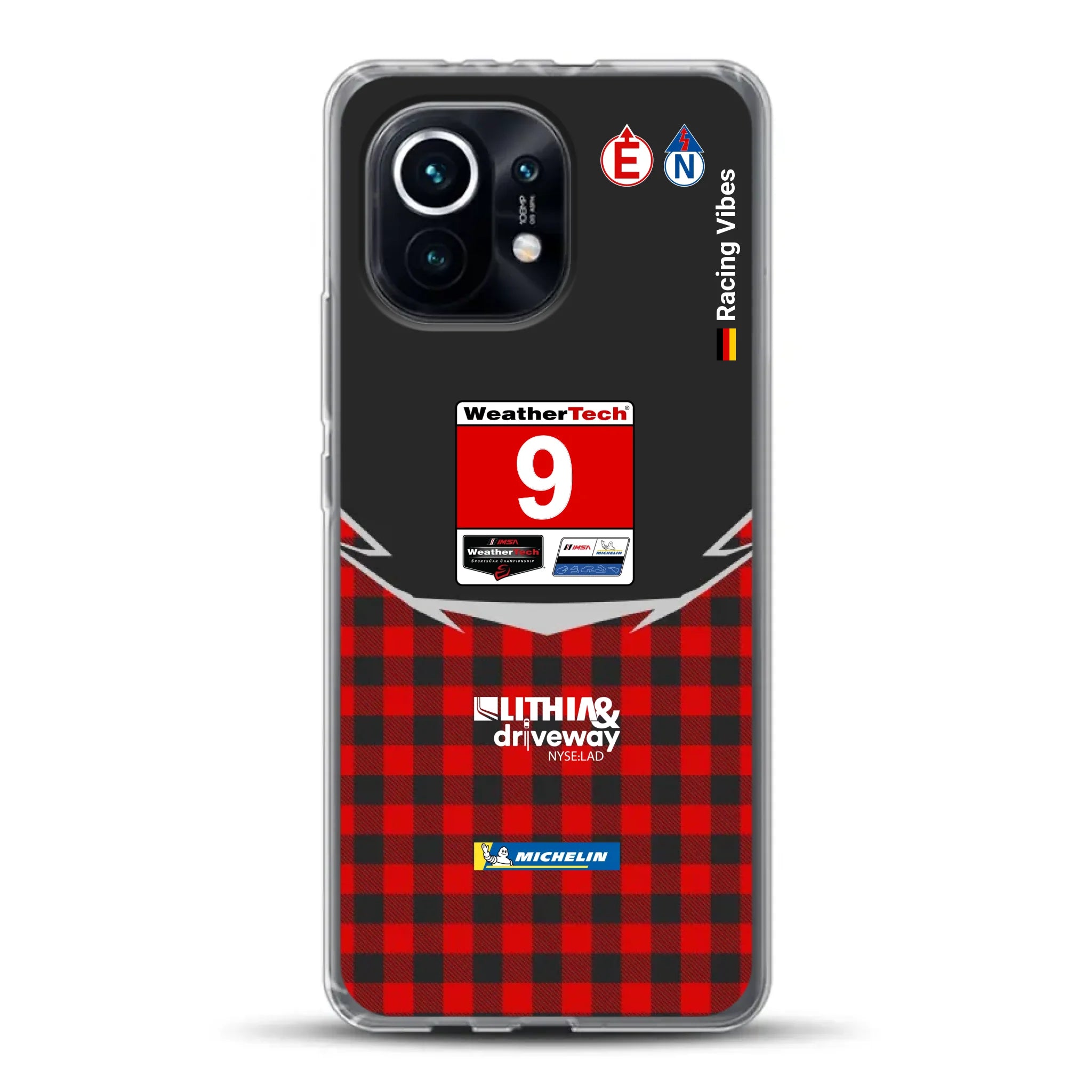 Pfaff Lamborghini Temerario GT3 IMSA 2026 Livery - Custodia per cellulare personalizzata per Xiaomi