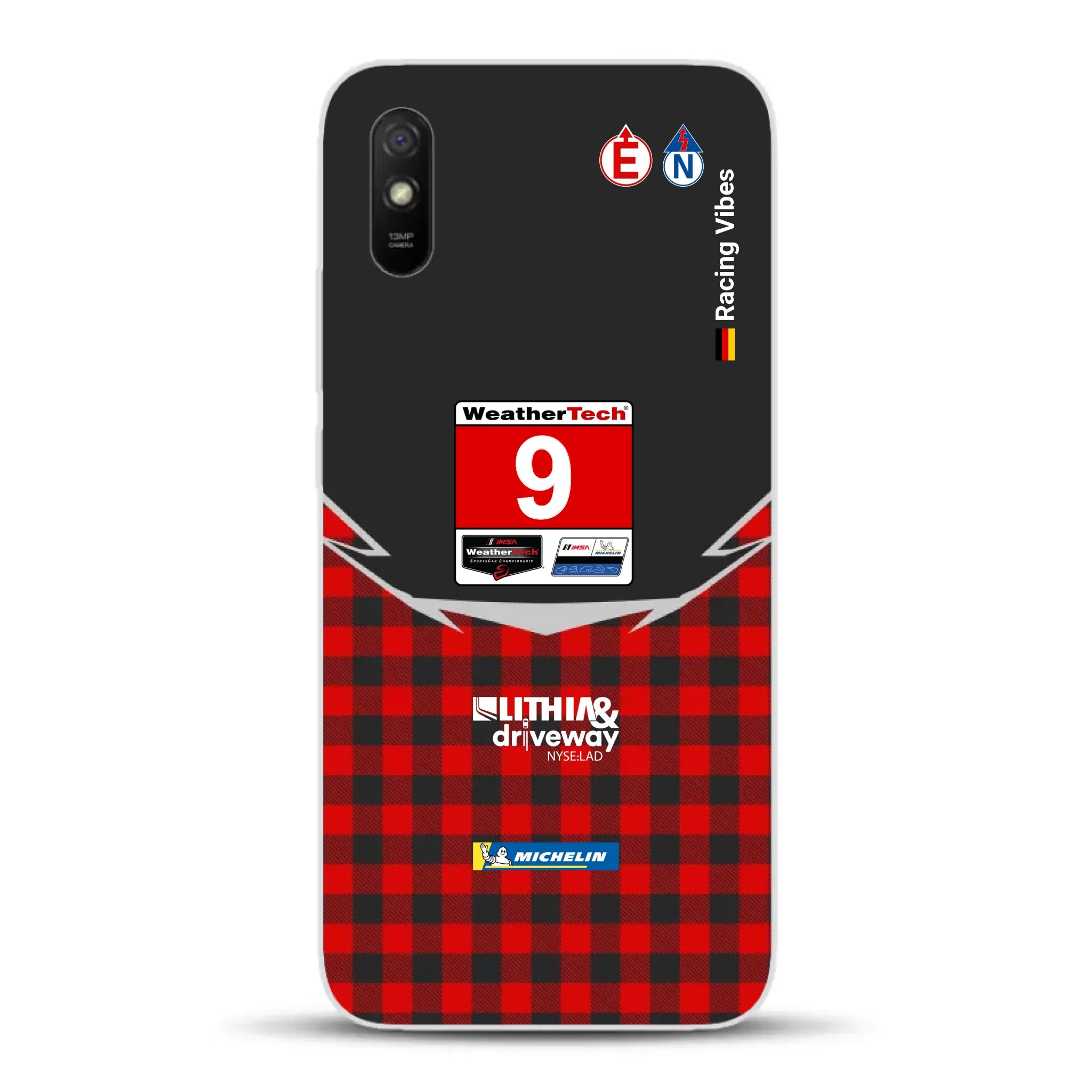 Pfaff Lamborghini Temerario GT3 IMSA 2026 Livery - Custodia per cellulare personalizzata per Xiaomi
