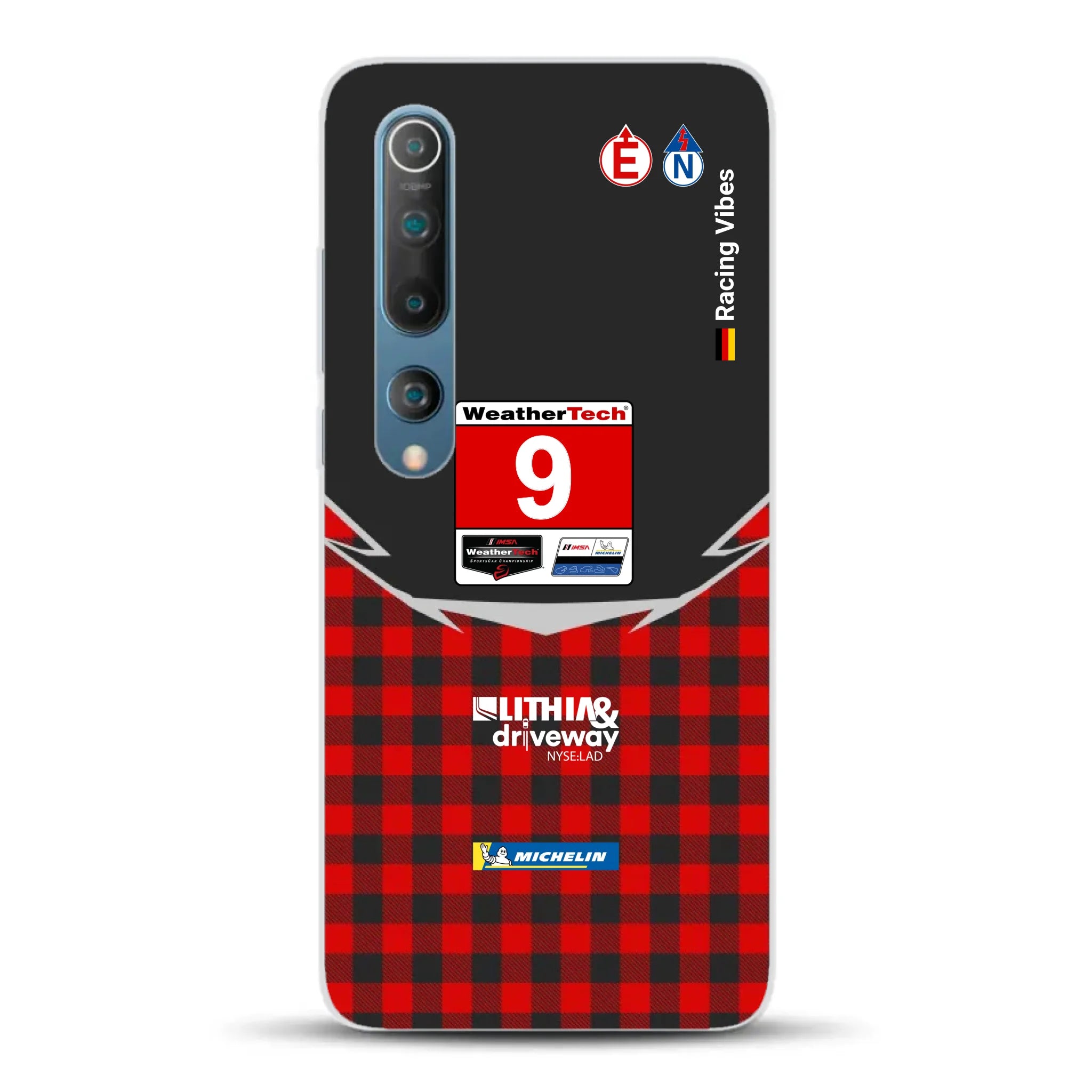 Pfaff Lamborghini Temerario GT3 IMSA 2026 Livery - Custodia per cellulare personalizzata per Xiaomi