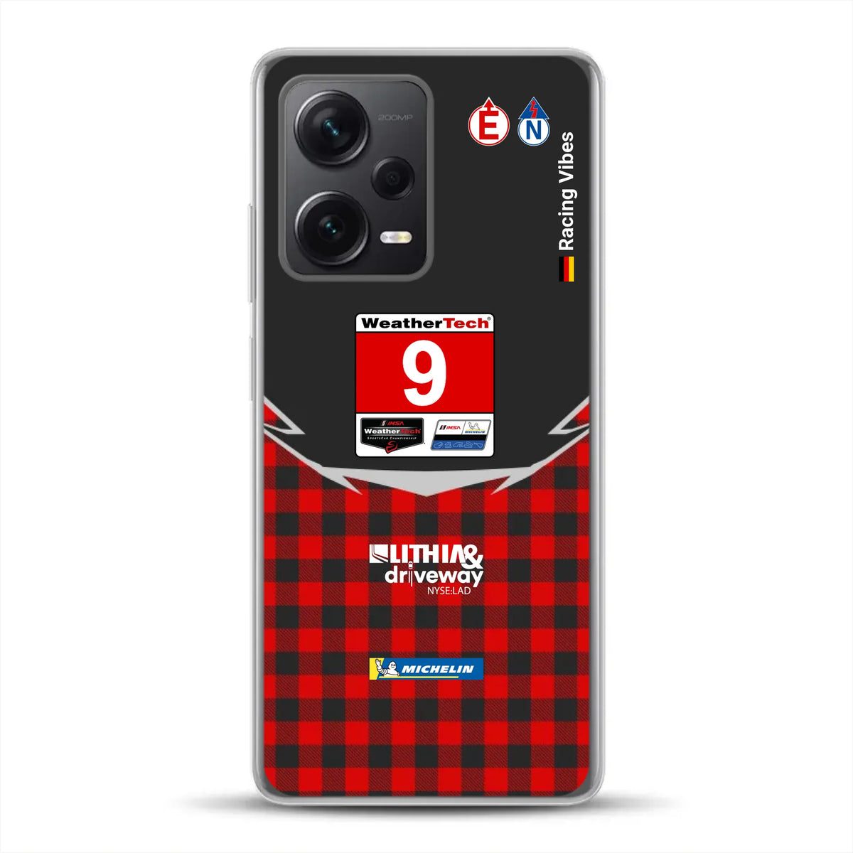 Pfaff Lamborghini Temerario GT3 IMSA 2026 Livery - Custodia per cellulare personalizzata per Xiaomi