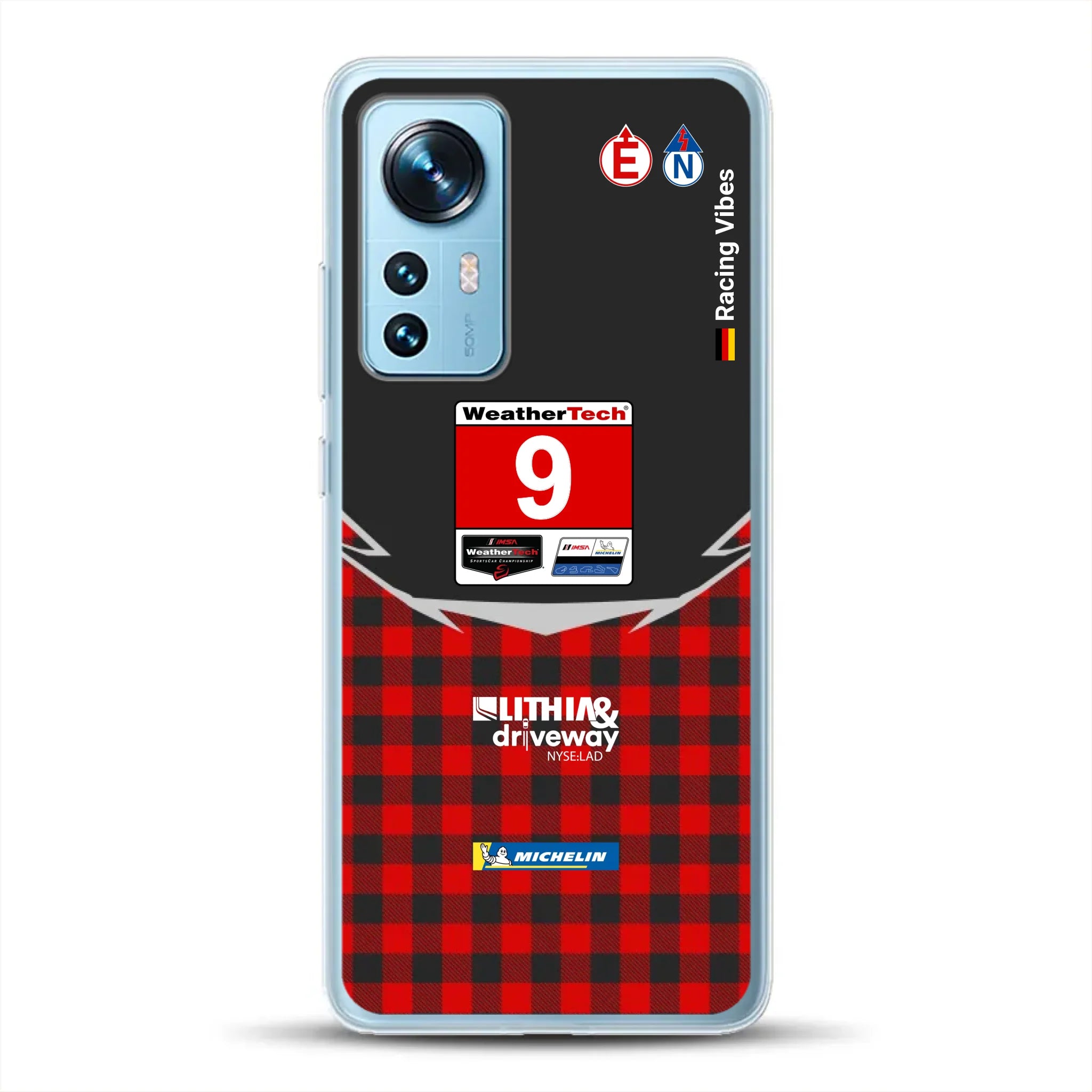 Pfaff Lamborghini Temerario GT3 IMSA 2026 Livery - Custodia per cellulare personalizzata per Xiaomi