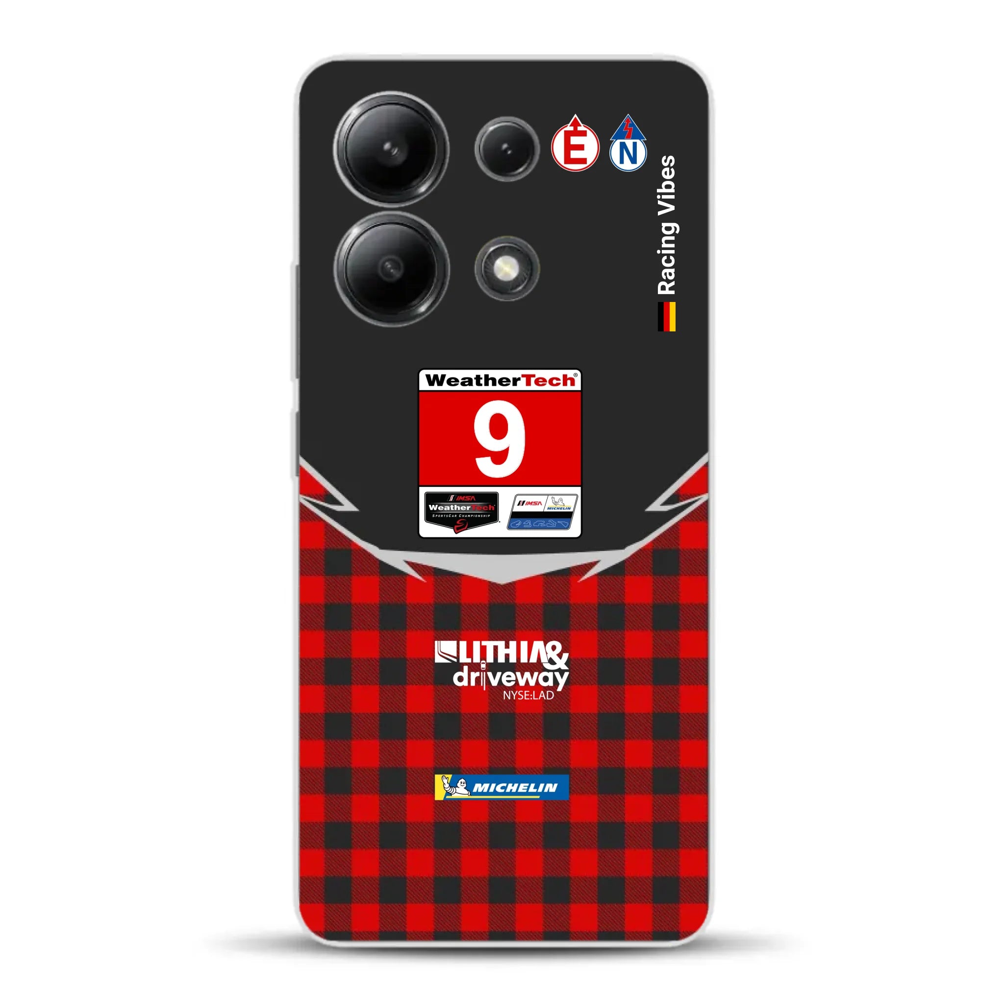Pfaff Lamborghini Temerario GT3 IMSA 2026 Livery - Custodia per cellulare personalizzata per Xiaomi