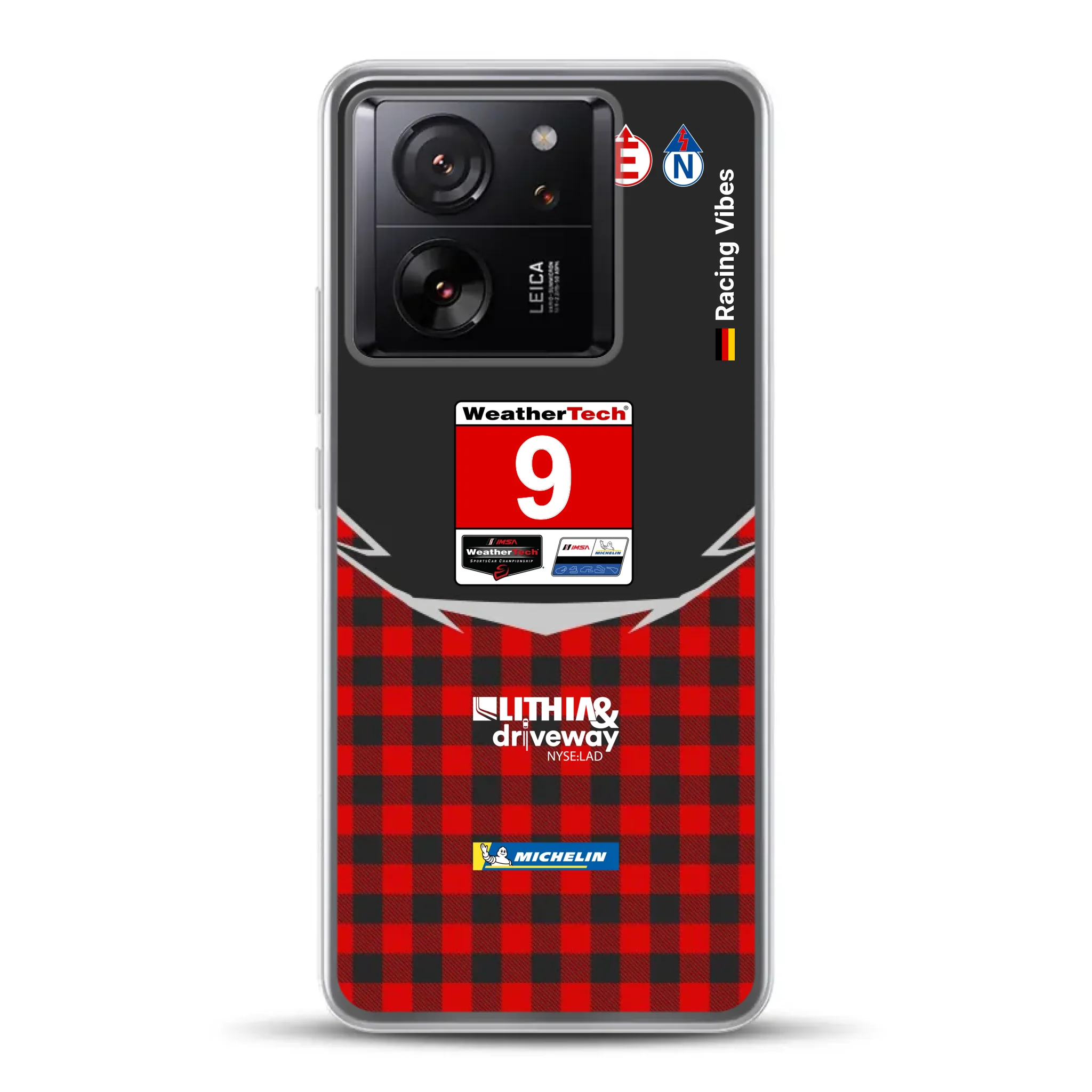 Pfaff Lamborghini Temerario GT3 IMSA 2026 Livery - Custodia per cellulare personalizzata per Xiaomi