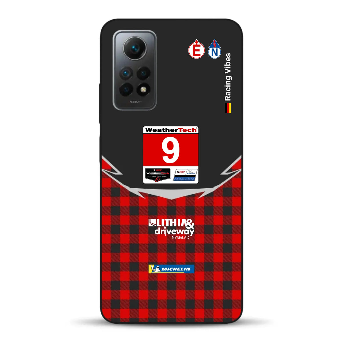 Pfaff Lamborghini Temerario GT3 IMSA 2026 Livery - Custodia per cellulare personalizzata per Xiaomi