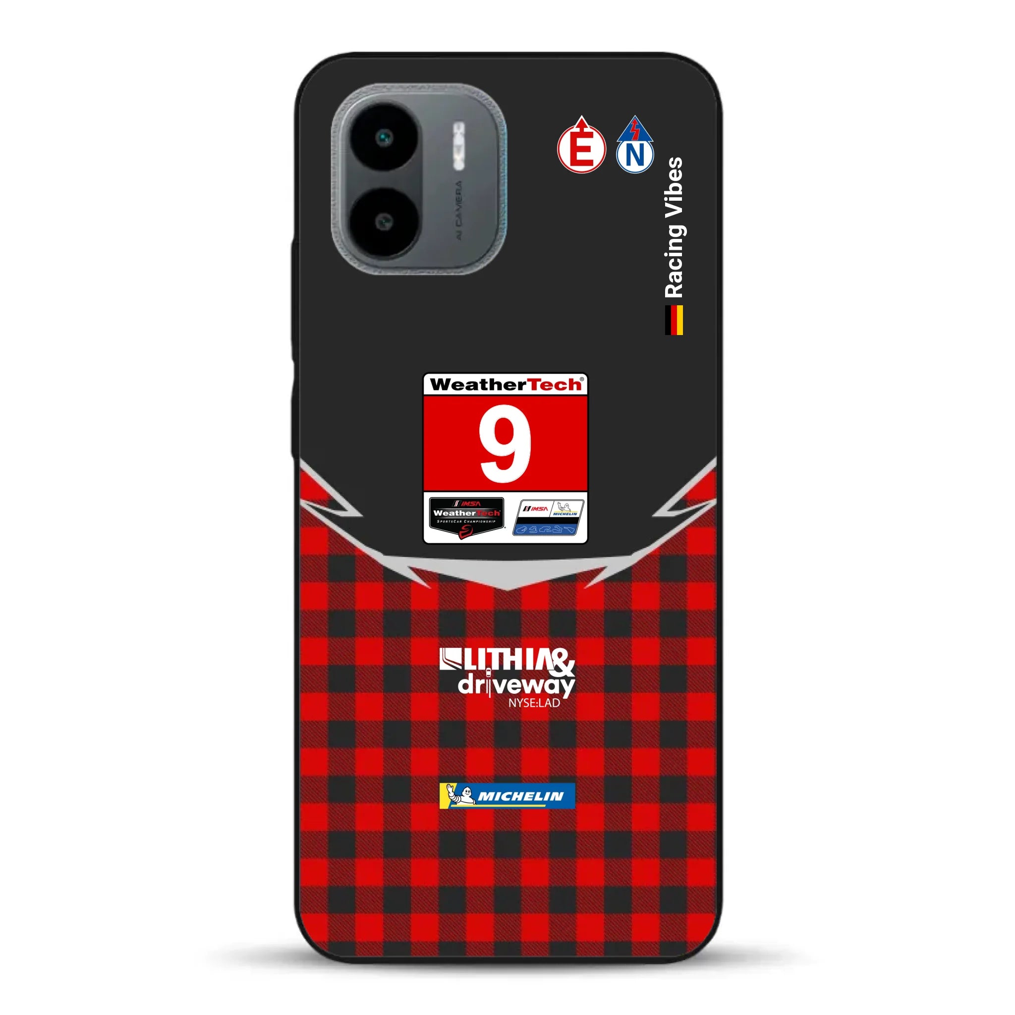 Pfaff Lamborghini Temerario GT3 IMSA 2026 Livery - Custodia per cellulare personalizzata per Xiaomi