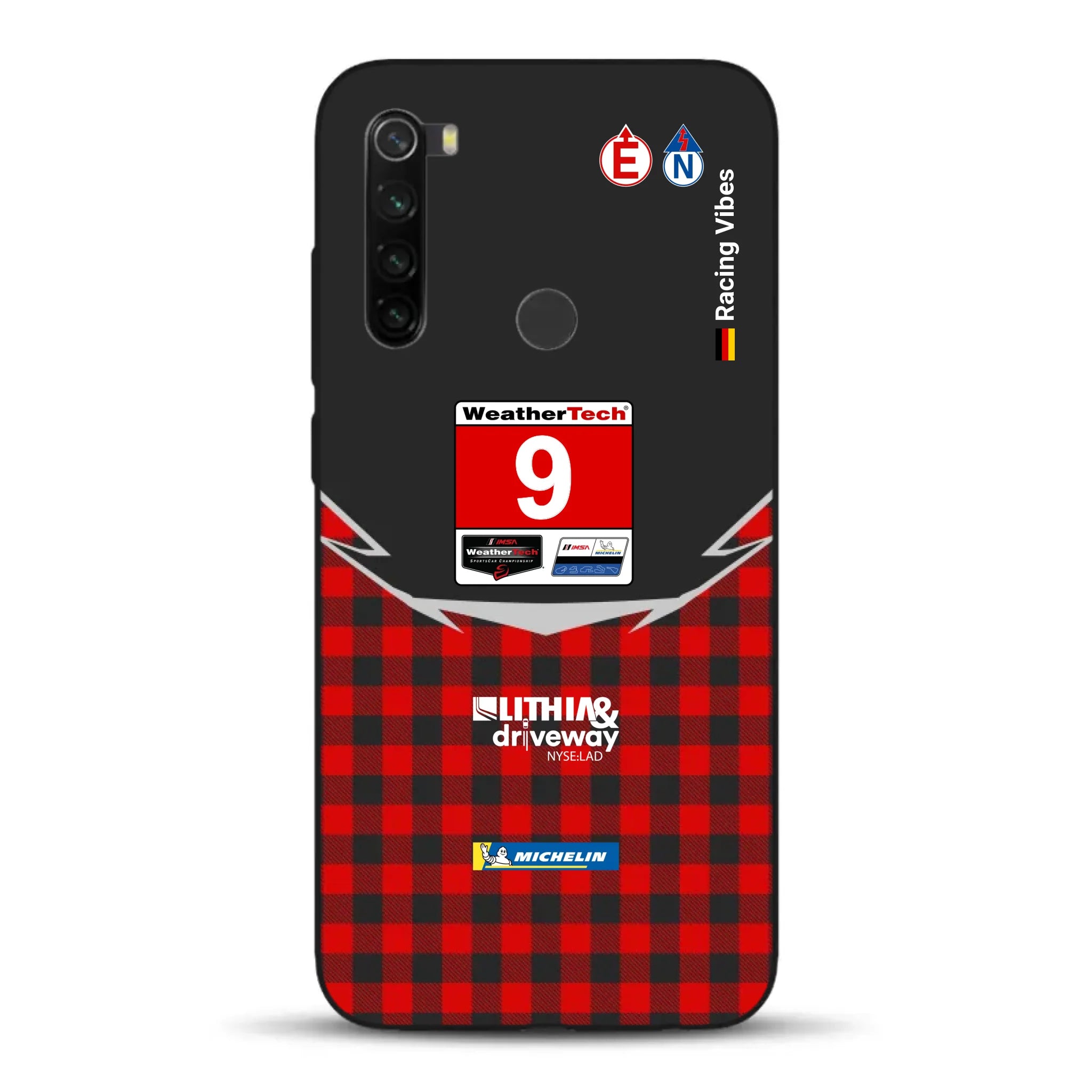Pfaff Lamborghini Temerario GT3 IMSA 2026 Livery - Custodia per cellulare personalizzata per Xiaomi