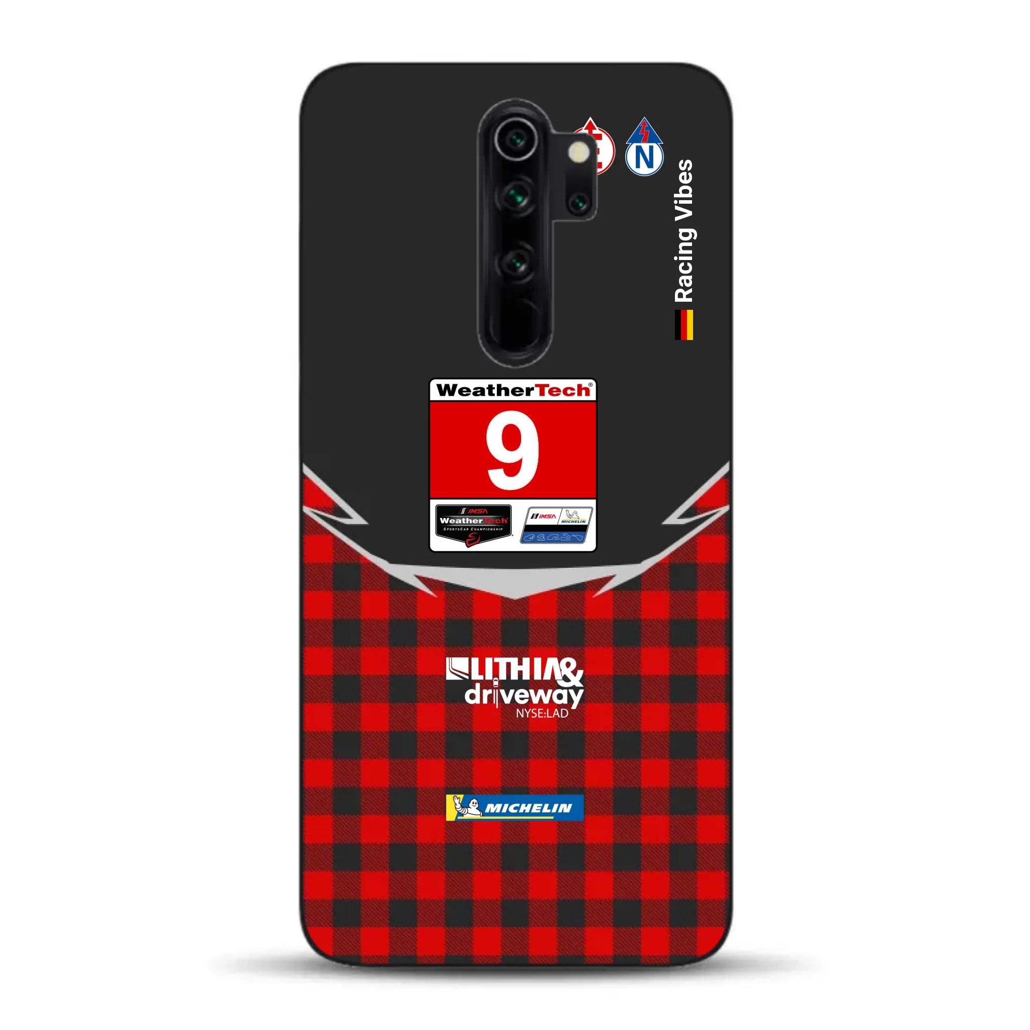 Pfaff Lamborghini Temerario GT3 IMSA 2026 Livery - Custodia per cellulare personalizzata per Xiaomi