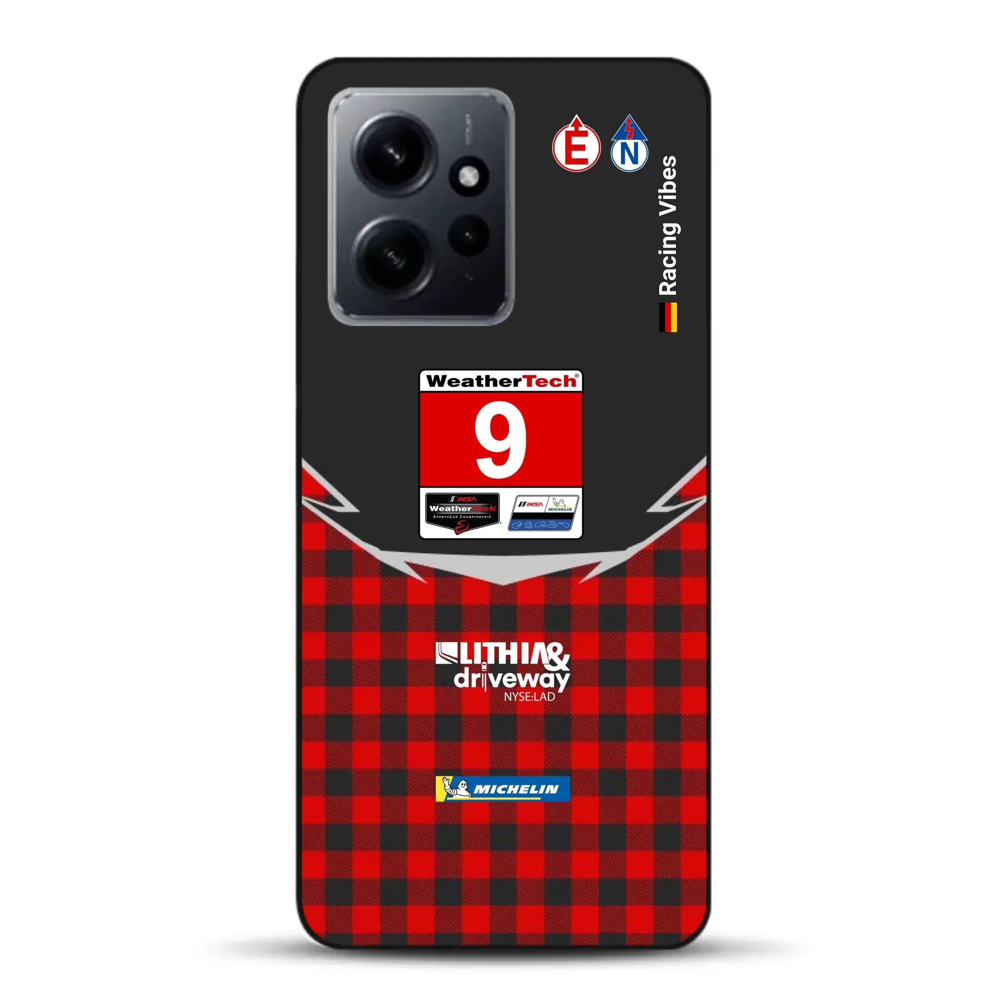 Pfaff Lamborghini Temerario GT3 IMSA 2026 Livery - Custodia per cellulare personalizzata per Xiaomi