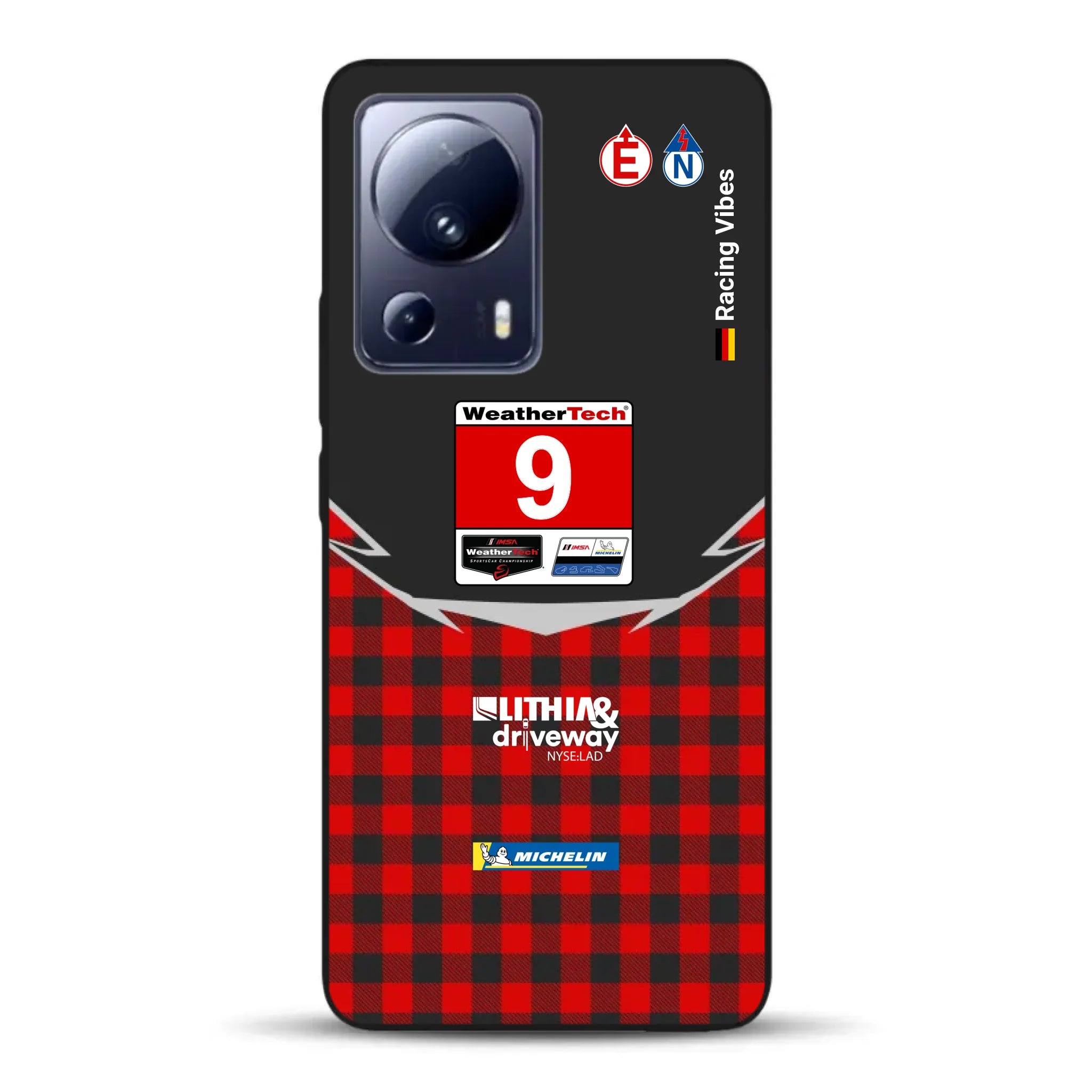 Pfaff Lamborghini Temerario GT3 IMSA 2026 Livery - Custodia per cellulare personalizzata per Xiaomi