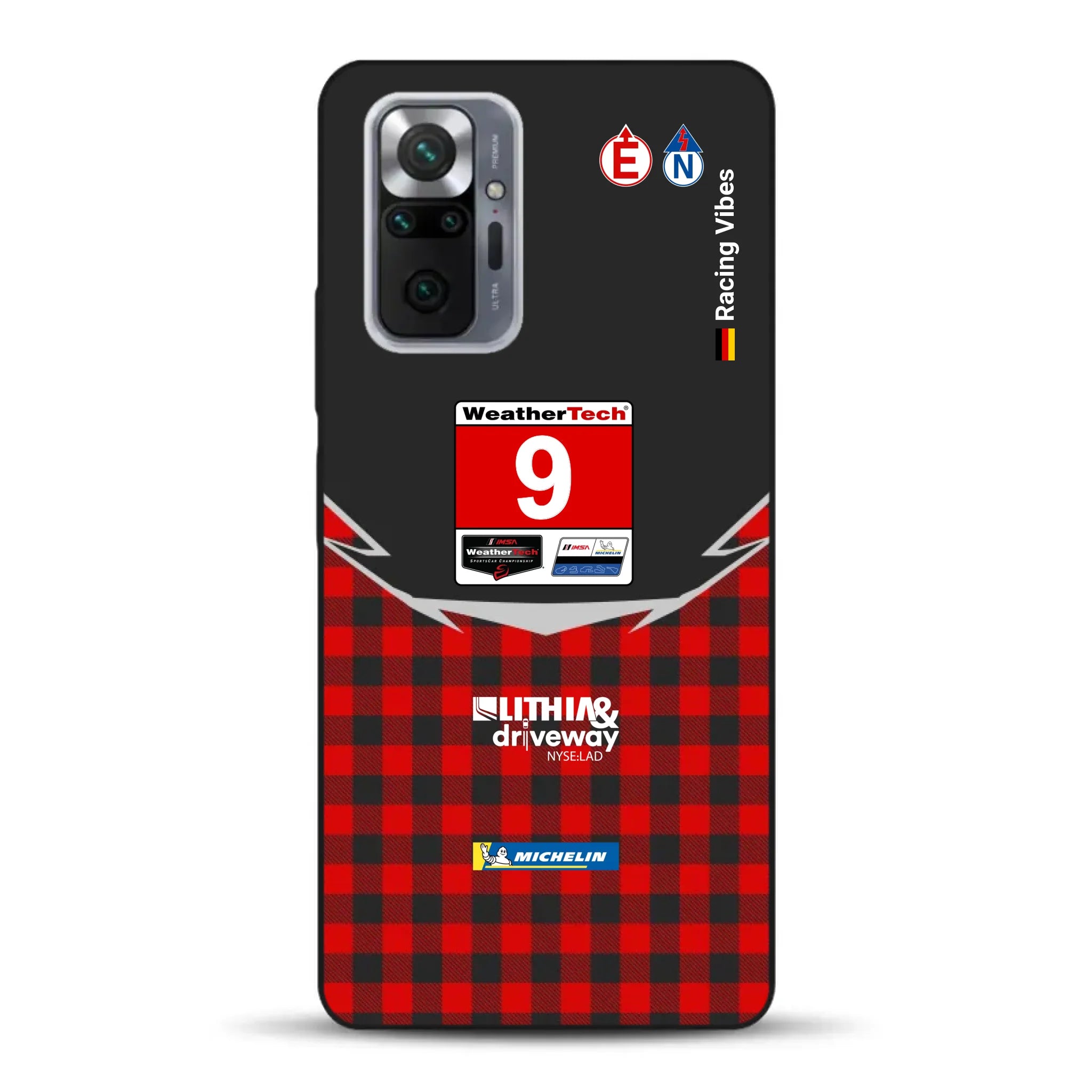Pfaff Lamborghini Temerario GT3 IMSA 2026 Livery - Custodia per cellulare personalizzata per Xiaomi