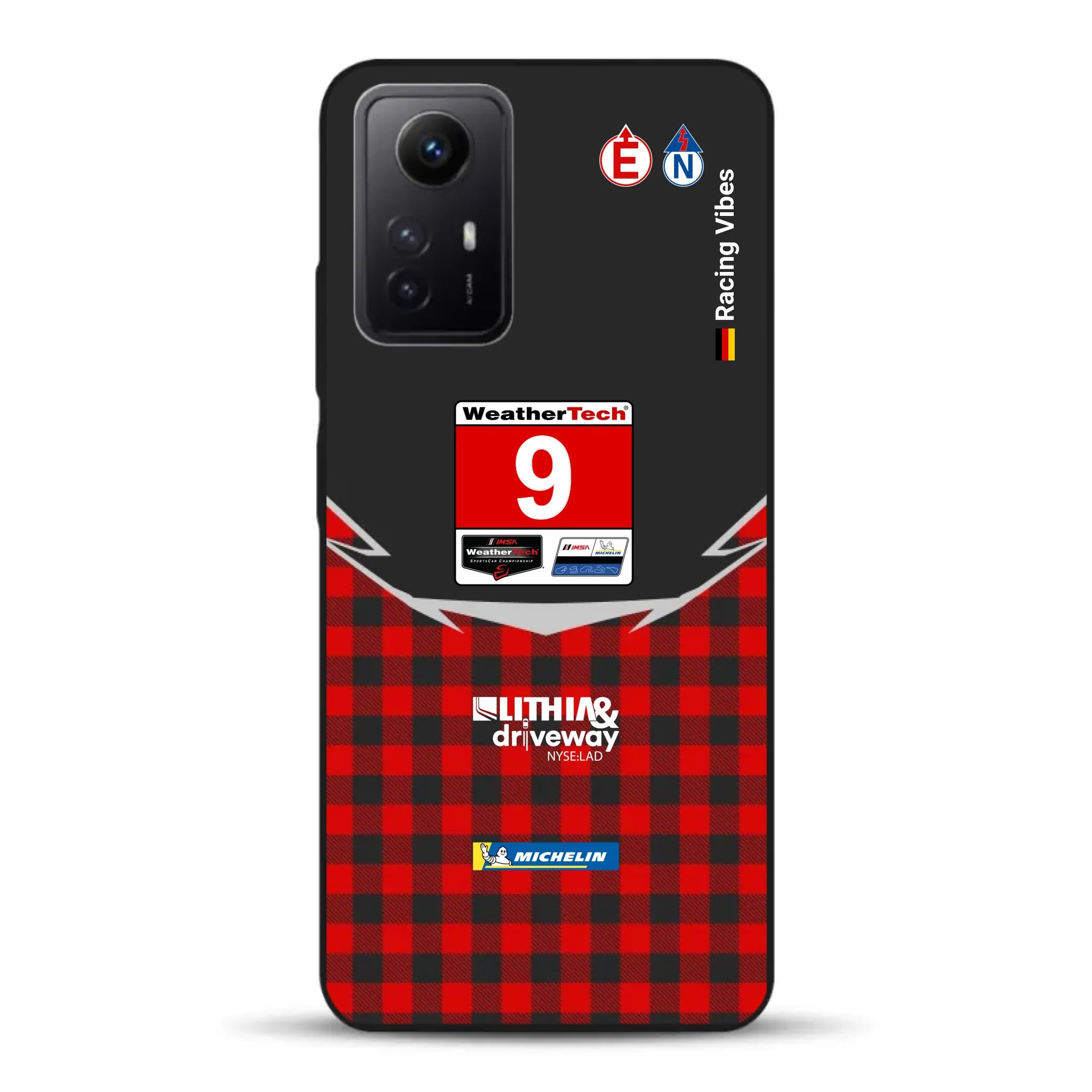 Pfaff Lamborghini Temerario GT3 IMSA 2026 Livery - Custodia per cellulare personalizzata per Xiaomi