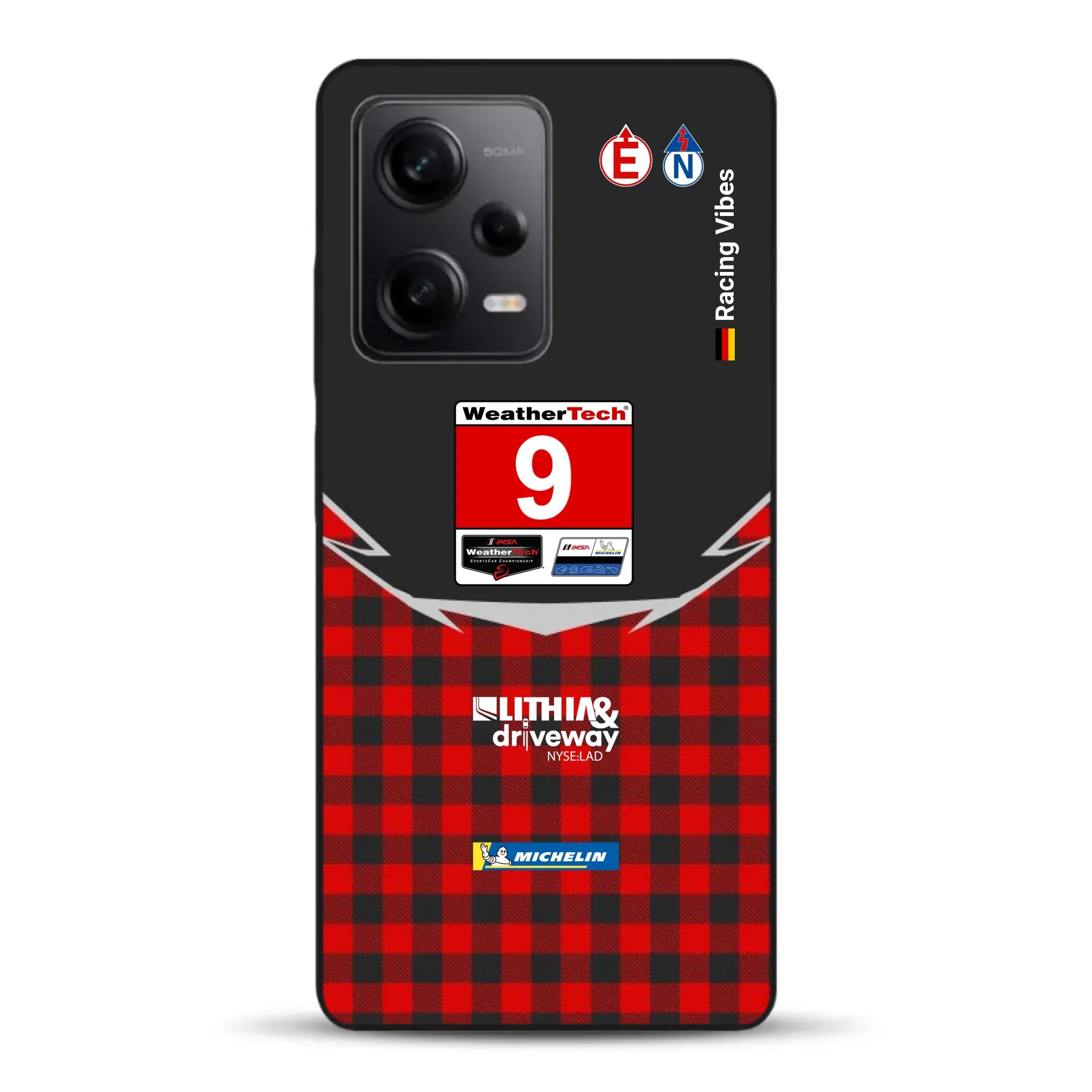 Pfaff Lamborghini Temerario GT3 IMSA 2026 Livery - Custodia per cellulare personalizzata per Xiaomi