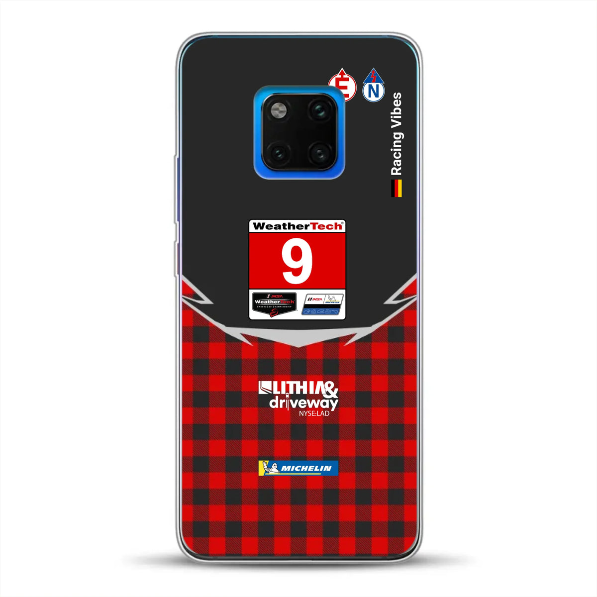 Pfaff Lamborghini Temerario GT3 IMSA 2026 Livery - Custodia per cellulare personalizzata per Huawei