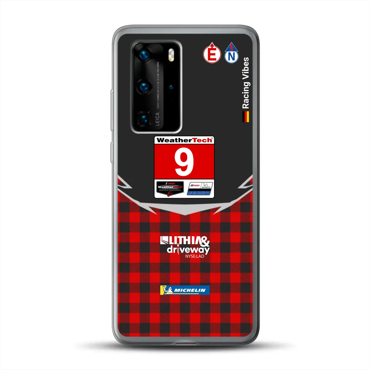 Pfaff Lamborghini Temerario GT3 IMSA 2026 Livery - Custodia per cellulare personalizzata per Huawei