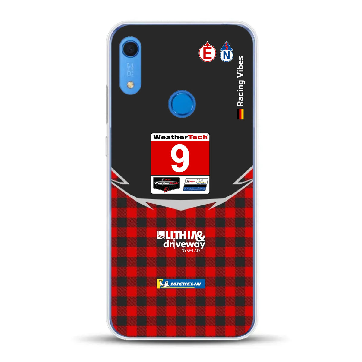 Pfaff Lamborghini Temerario GT3 IMSA 2026 Livery - Custodia per cellulare personalizzata per Huawei