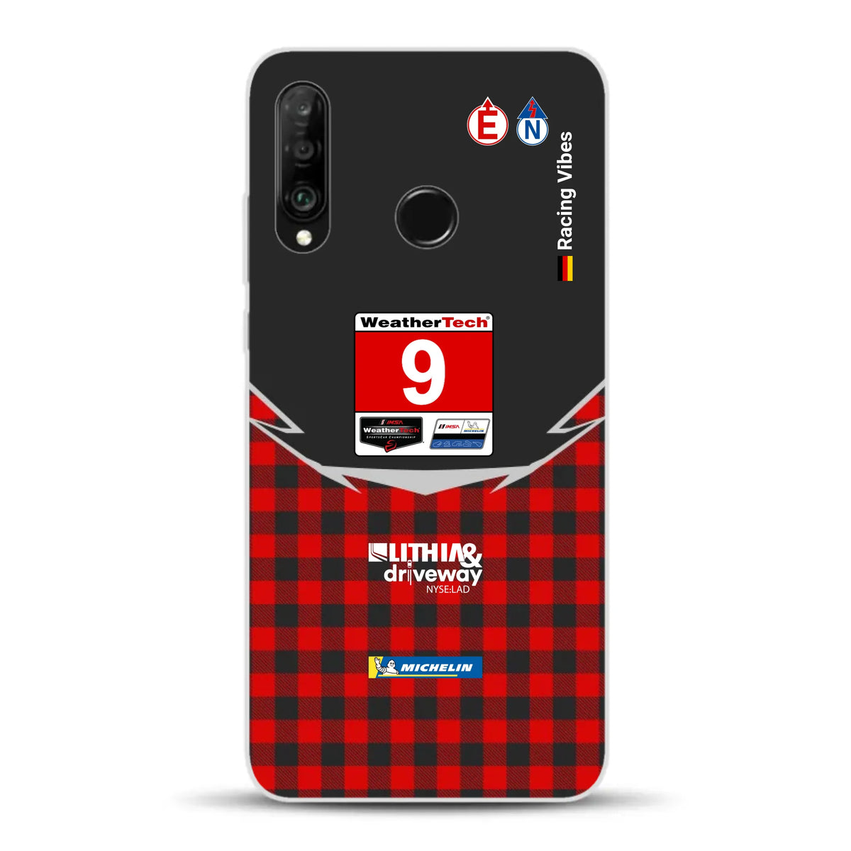 Pfaff Lamborghini Temerario GT3 IMSA 2026 Livery - Custodia per cellulare personalizzata per Huawei