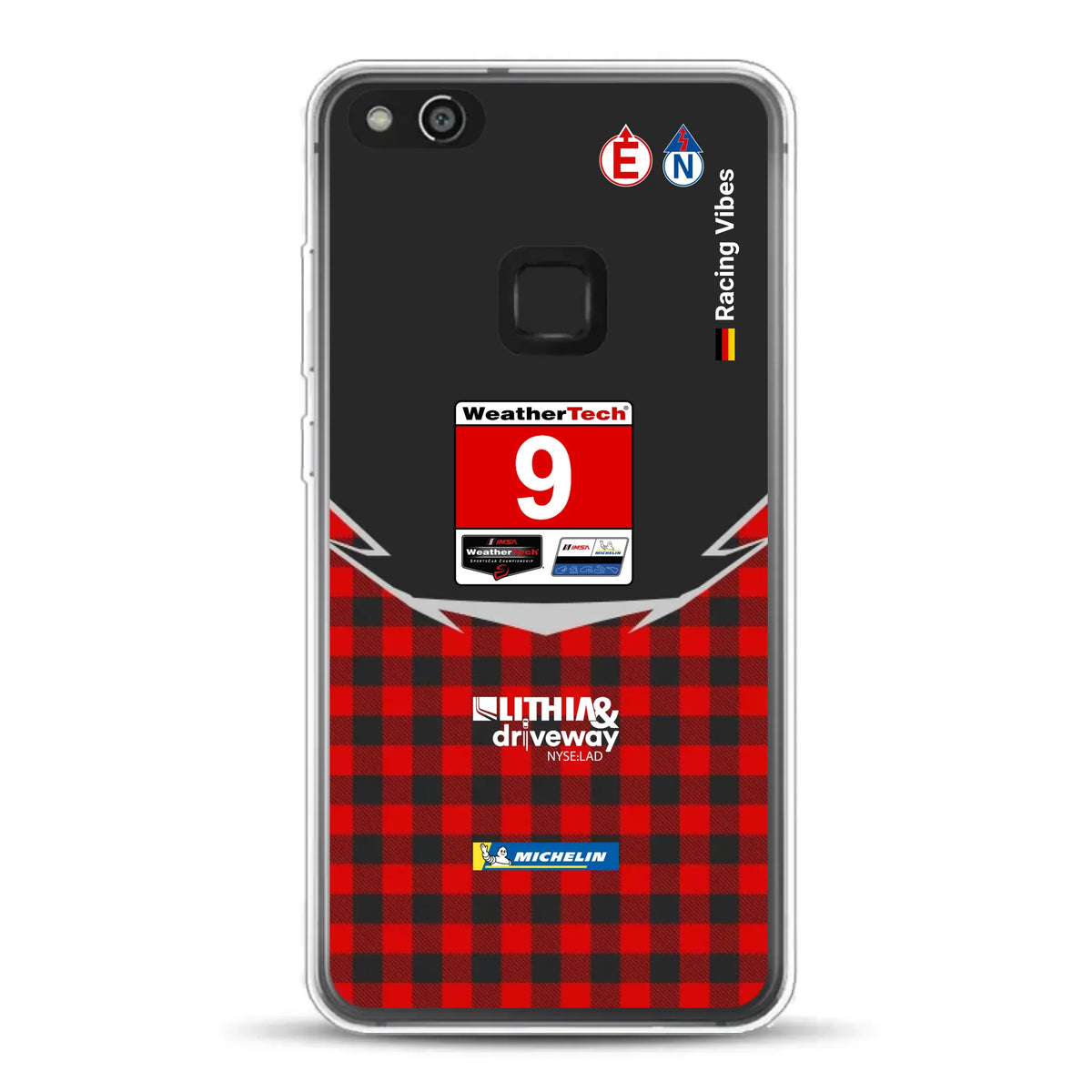 Pfaff Lamborghini Temerario GT3 IMSA 2026 Livery - Custodia per cellulare personalizzata per Huawei