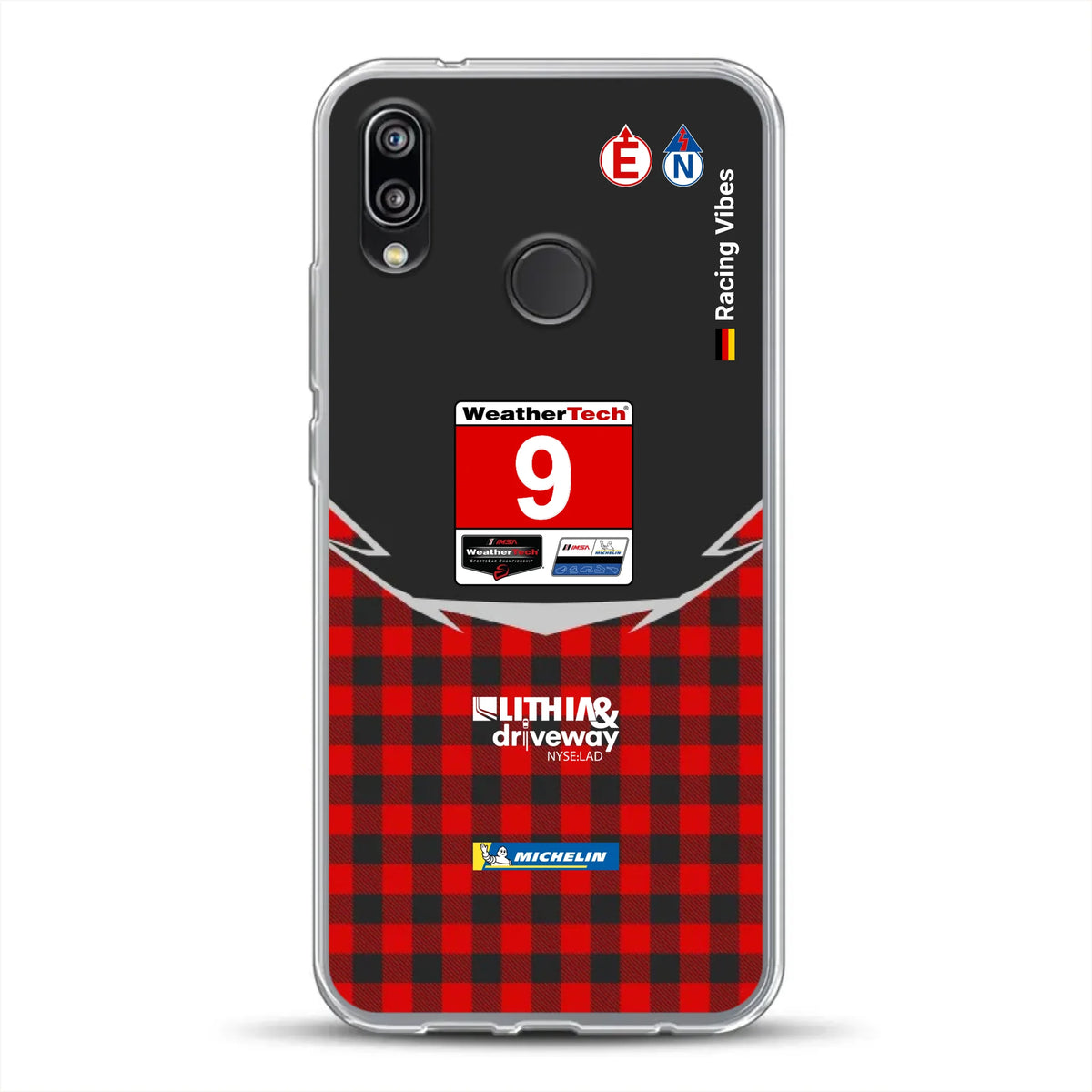 Pfaff Lamborghini Temerario GT3 IMSA 2026 Livery - Custodia per cellulare personalizzata per Huawei