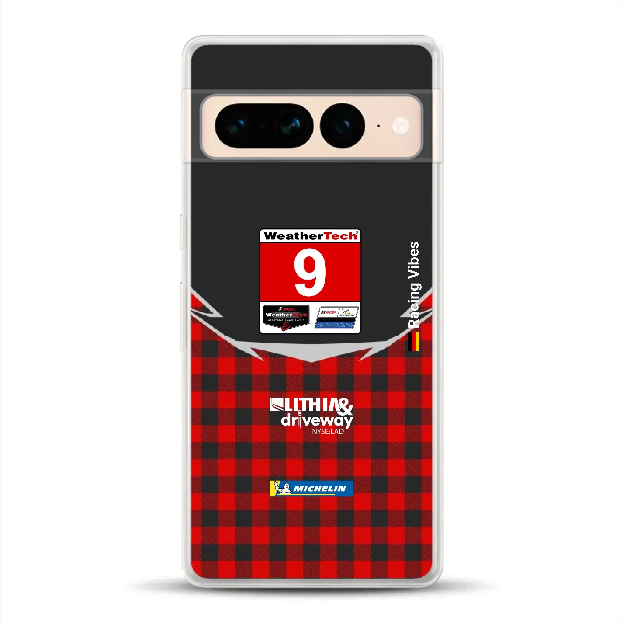 Pfaff Lamborghini Temerario GT3 IMSA 2026 Livery - Individuelle Handyhülle für Google